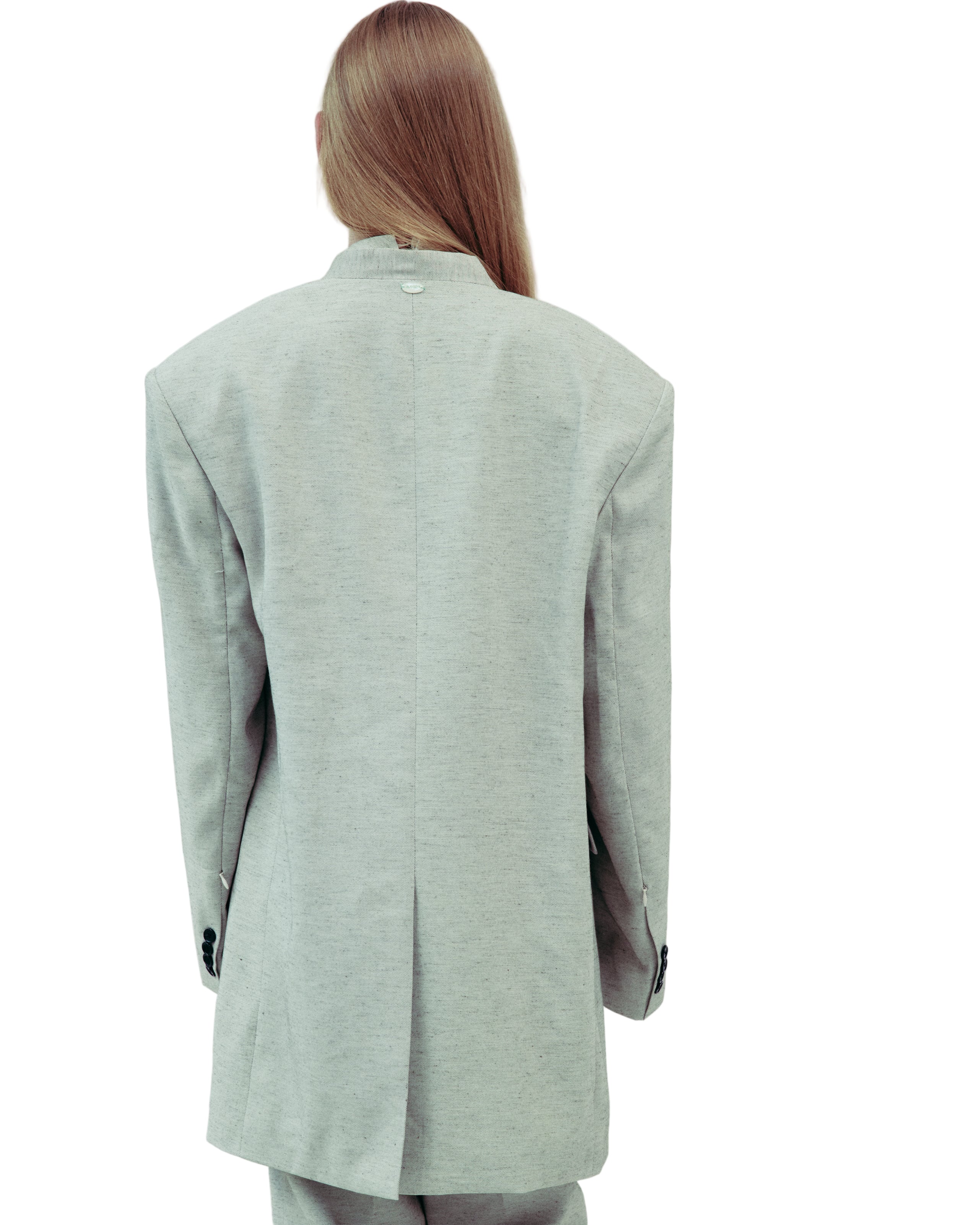 DROP EDITION Oversized Linen Blazer