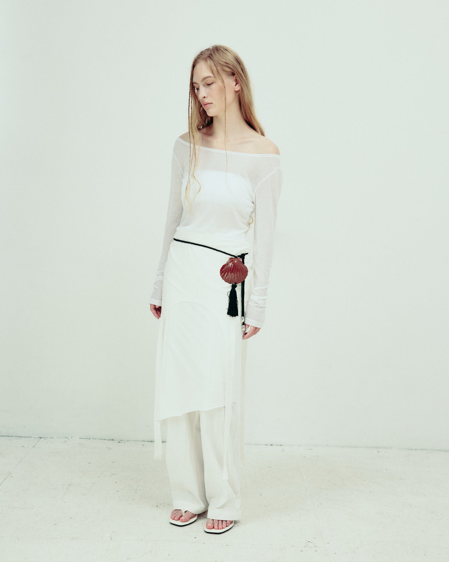 DROP EDITION Soft Cotton Long Sleeve T-Shirt