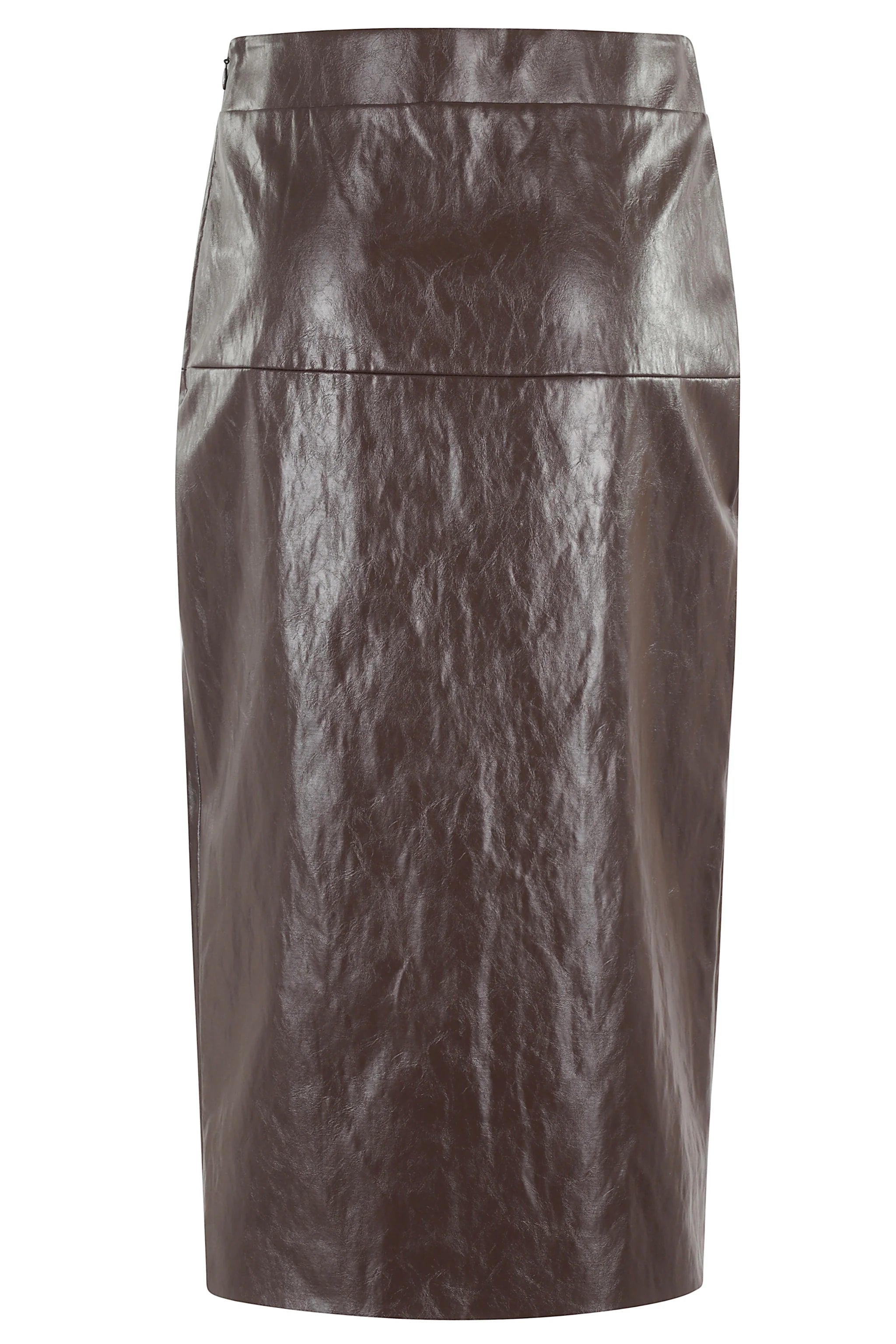 FEDERICA TOSI Brown Pencil Skirt