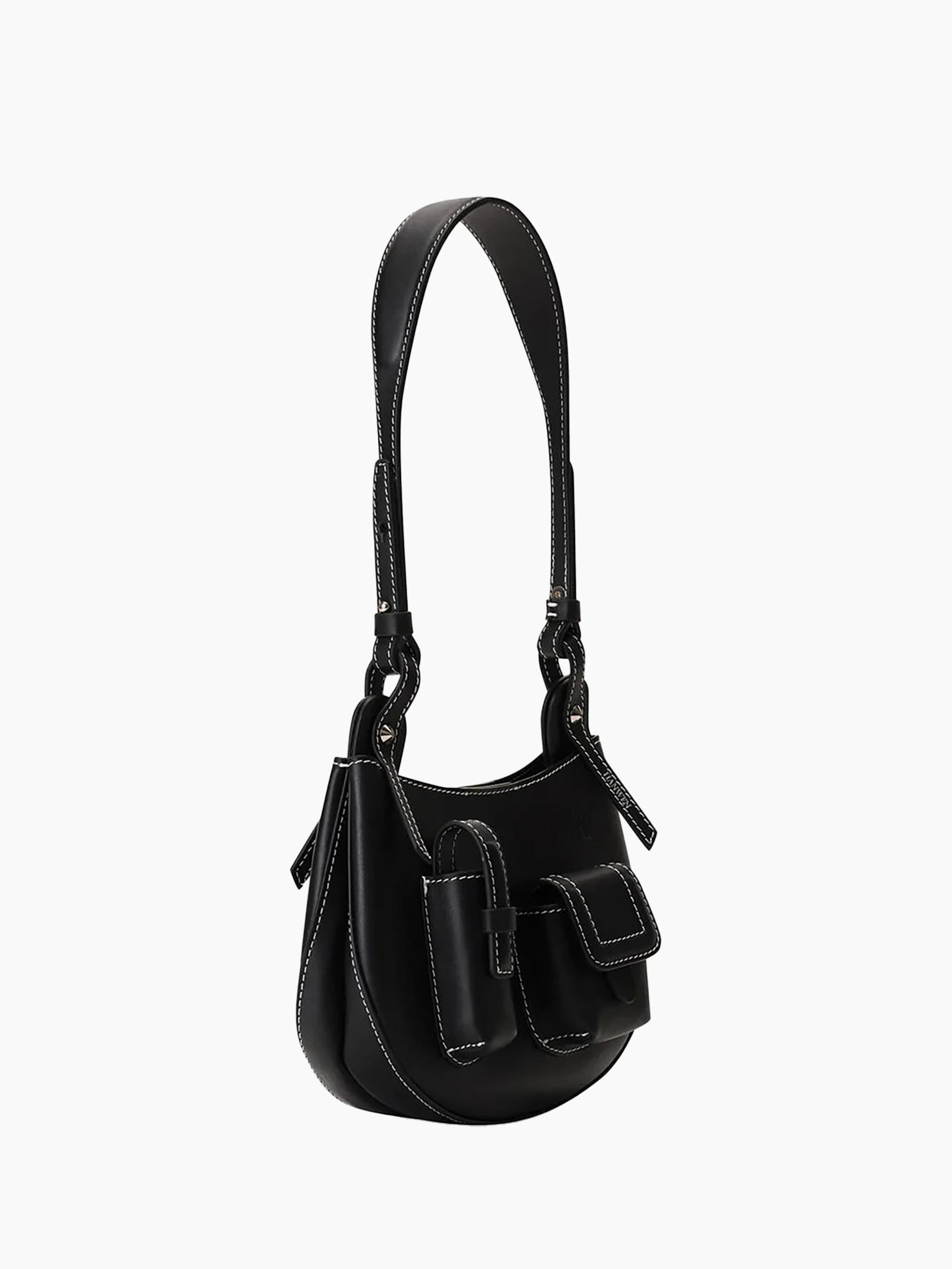 HAN WEN STUDIO Leah Front Pocket Mini Saddle Bag