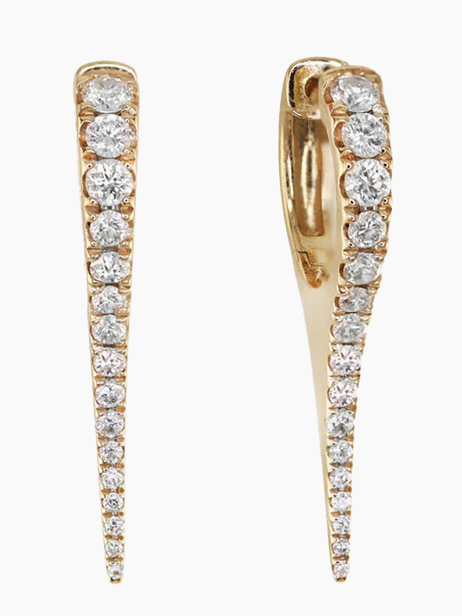ANEV Diamond Spike Hoops