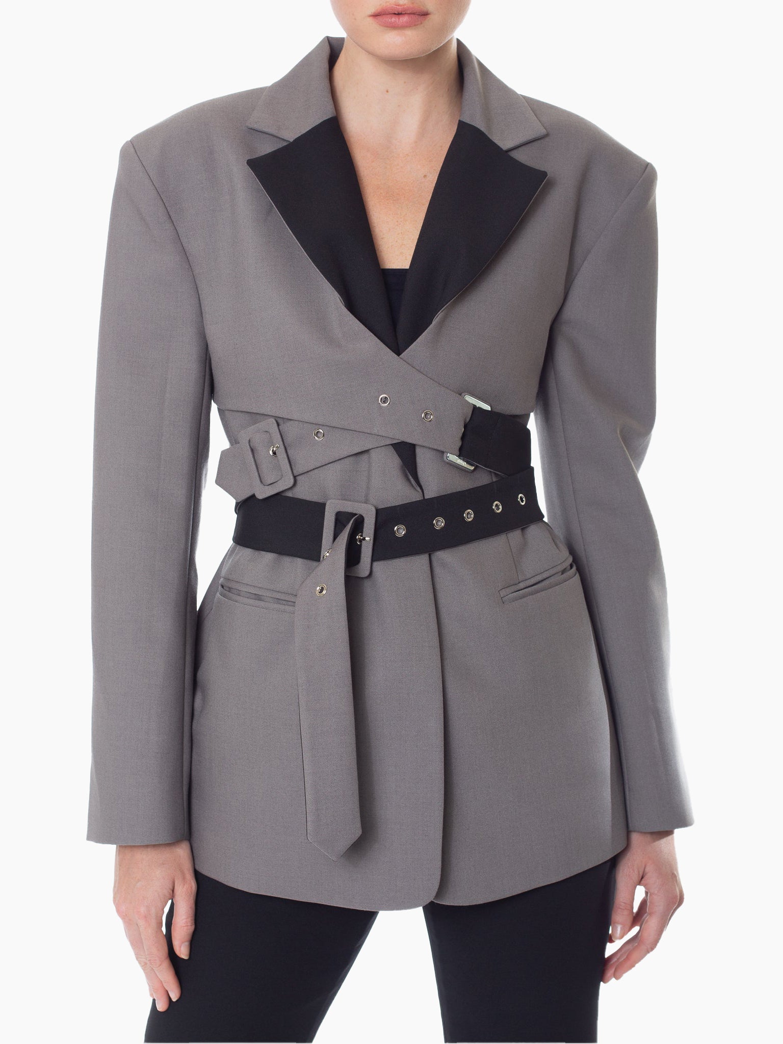 AOTC Double Belted Blazer