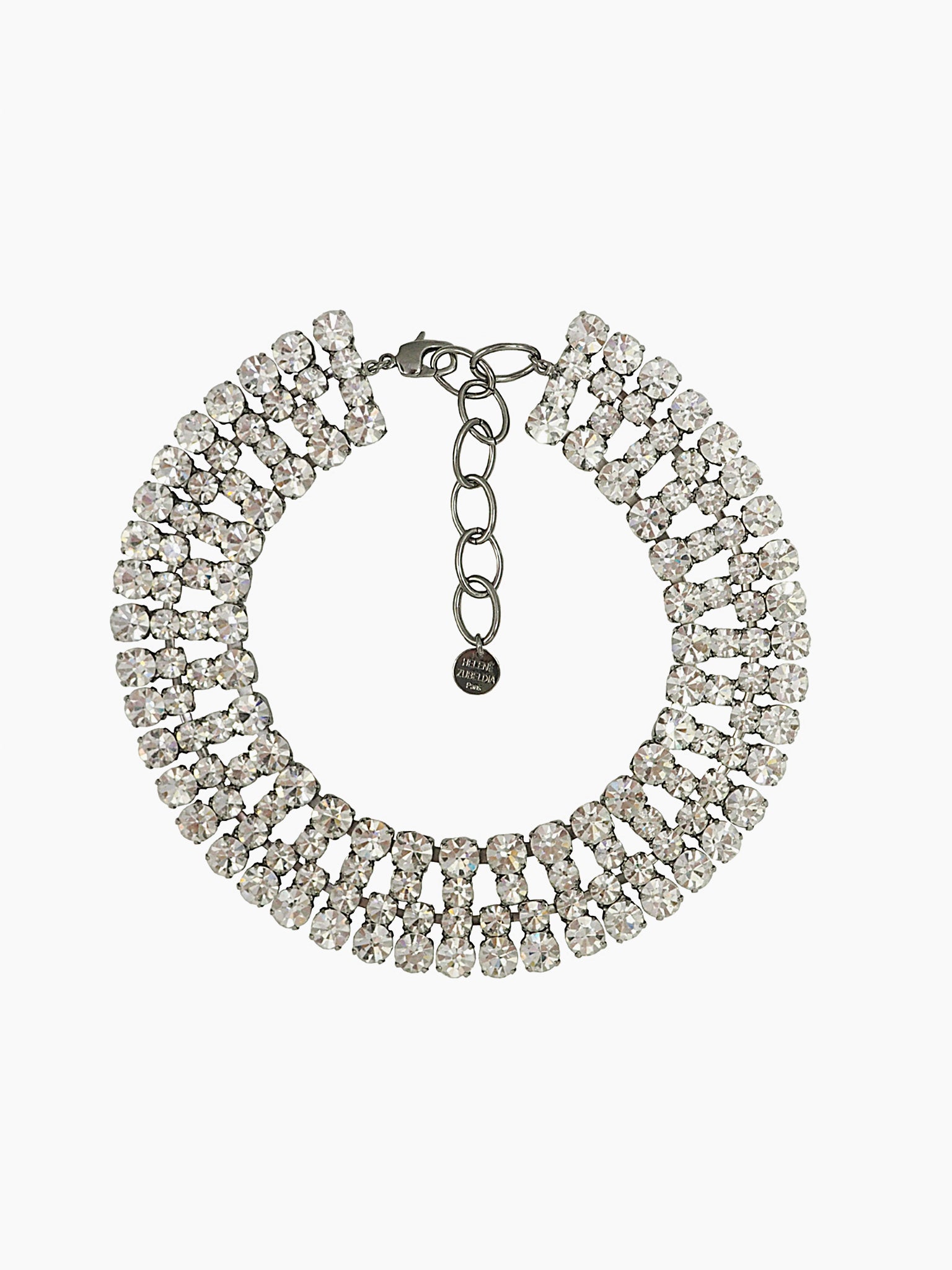 HELENE ZUBELDIA Opulant Crystal Choker