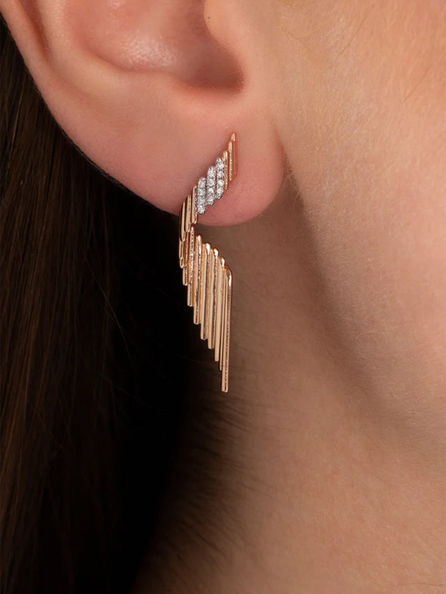 HER STORY Mini Spiral Earrings