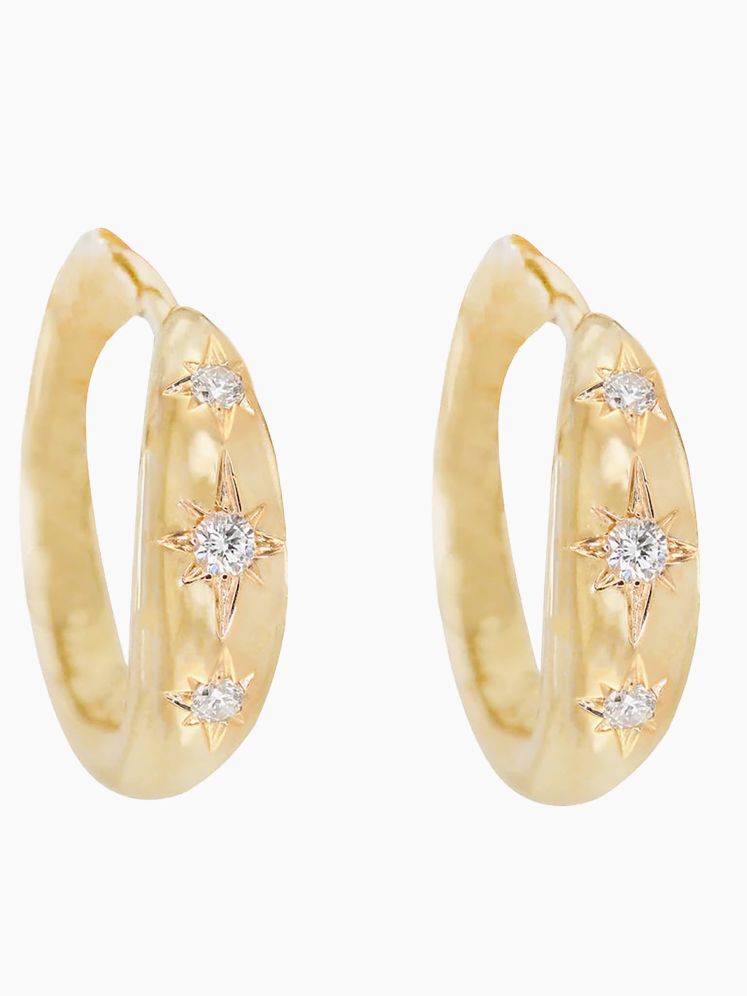 LUNA SKYE Starburst Dome Hoop