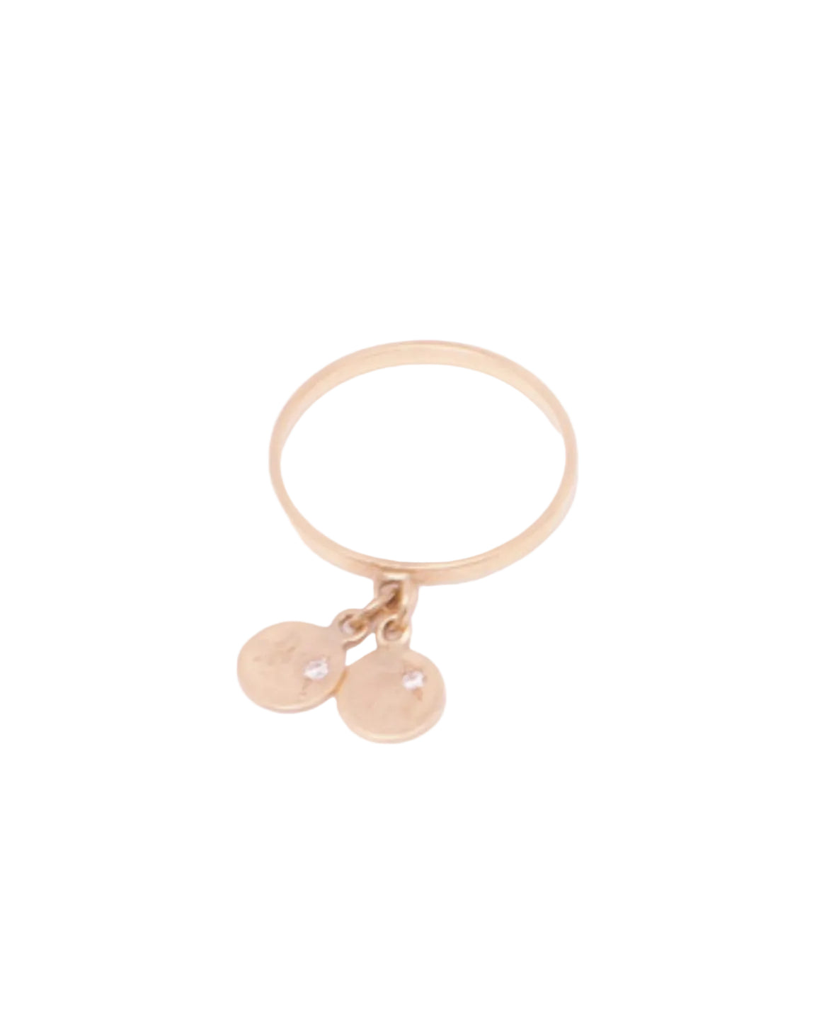 SHANTILLY 14K Customized Charm Ring