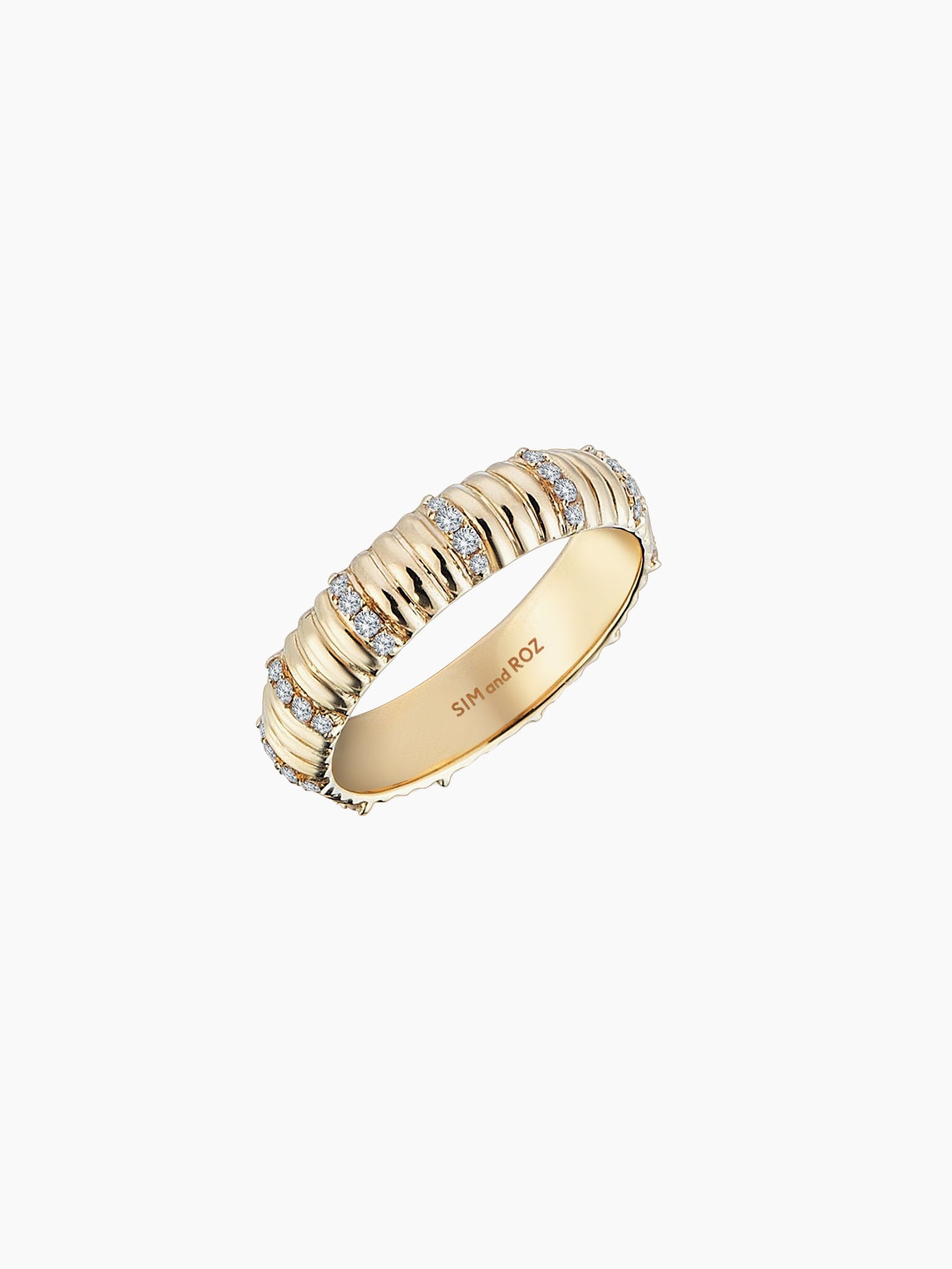 SIM AND ROZ Diamond Movement Ring