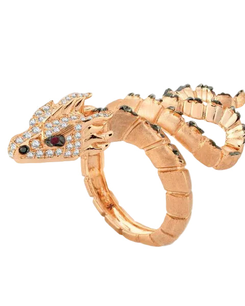 SELDA Ananta Sesha Long Tail Ring