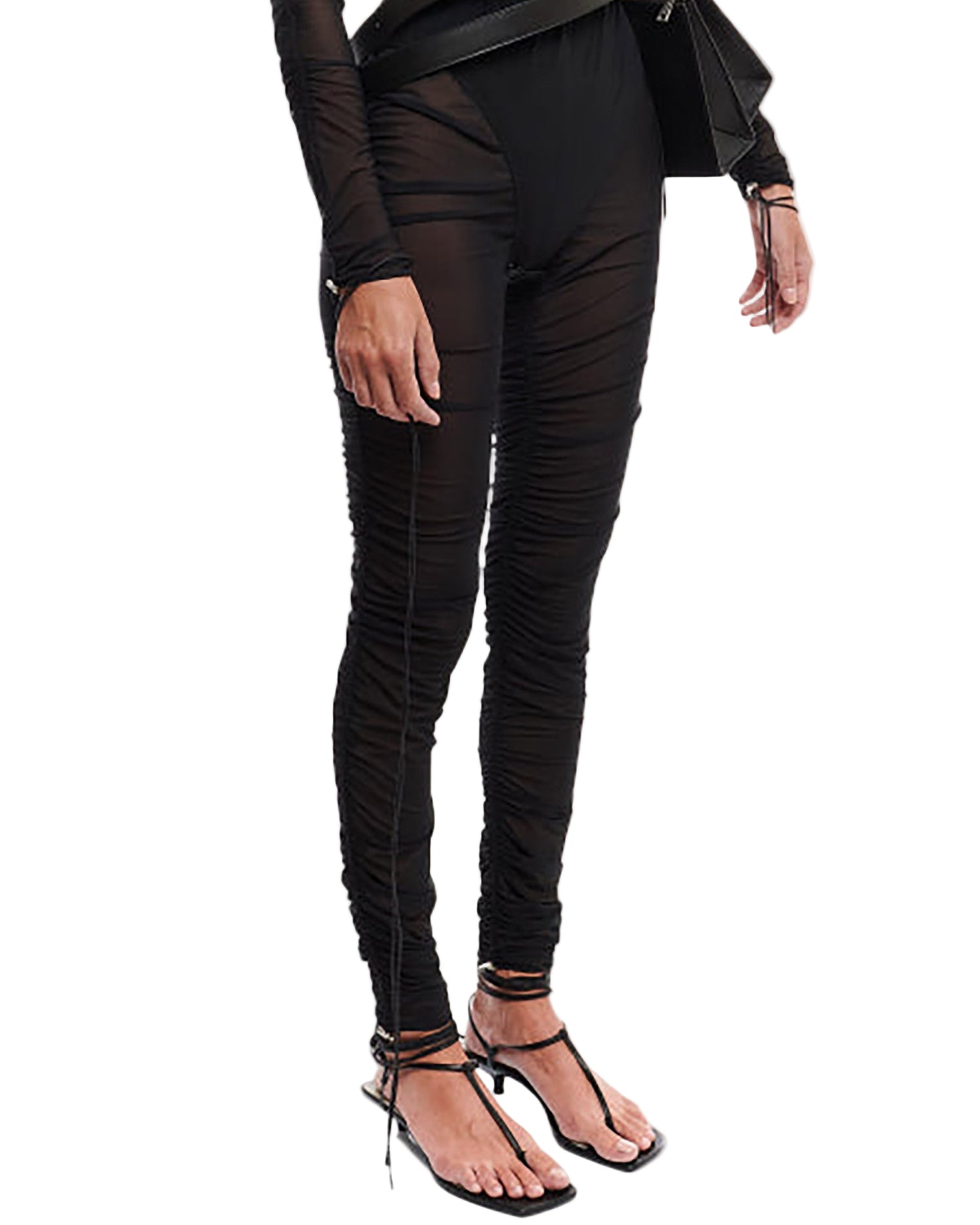 BOYAROVSKAYA Gathered Mesh Legging