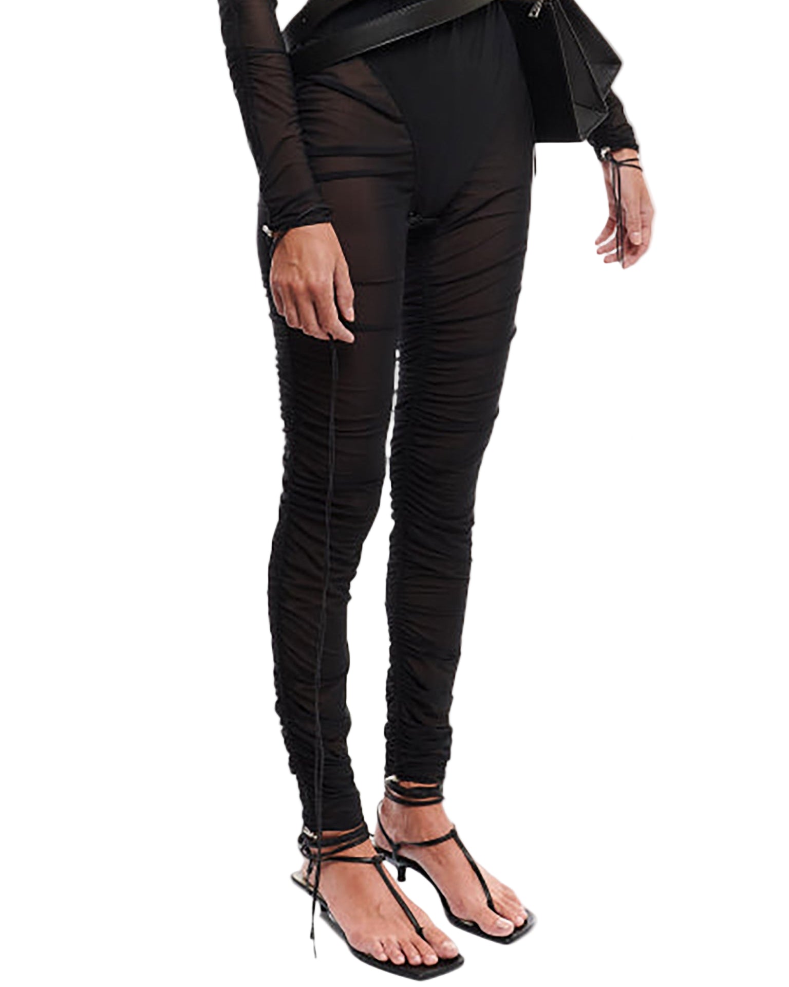 BOYAROVSKAYA Gathered Mesh Legging