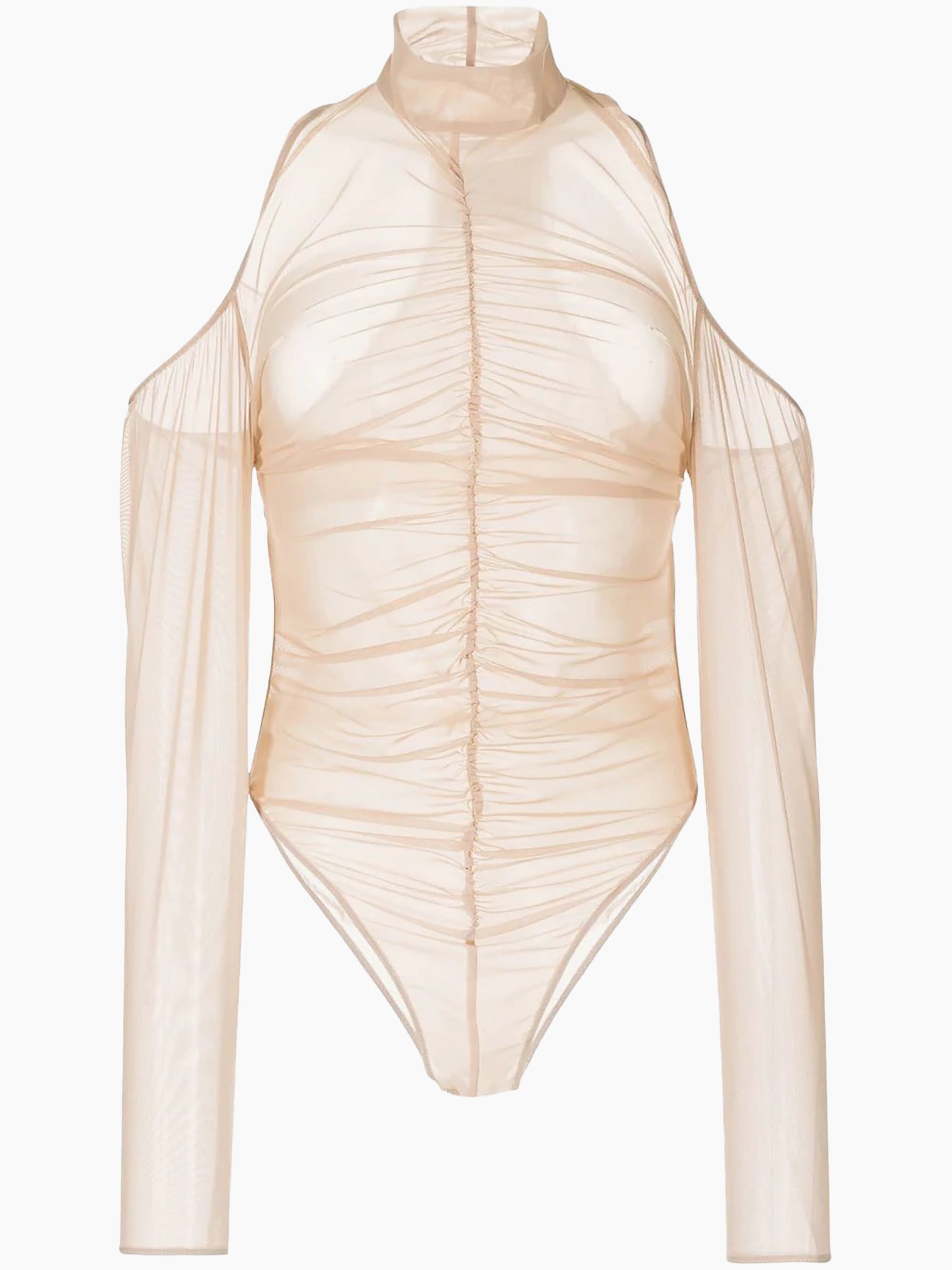 BOYAROVSKAYA Kalura Mesh Knit Bodysuit