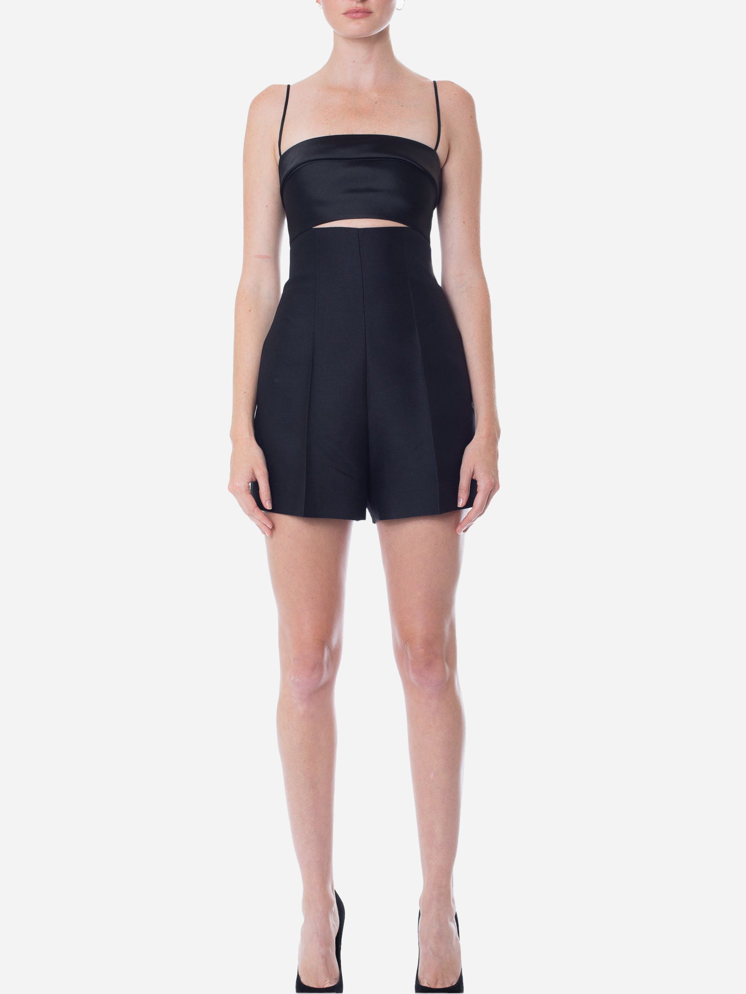 GIA STUDIOS Empire Waist Shorts