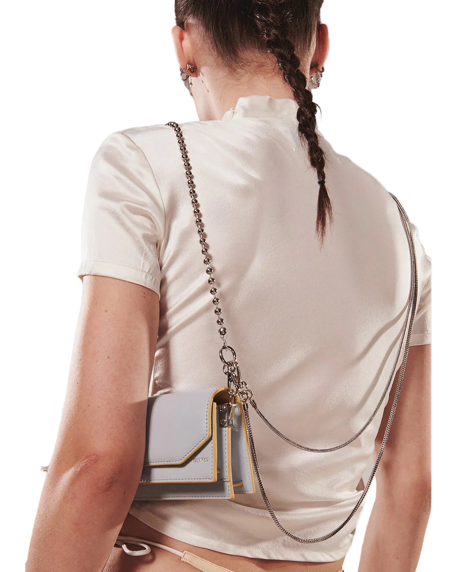 HAN WEN STUDIO Naomi Calfskin Slim Bag