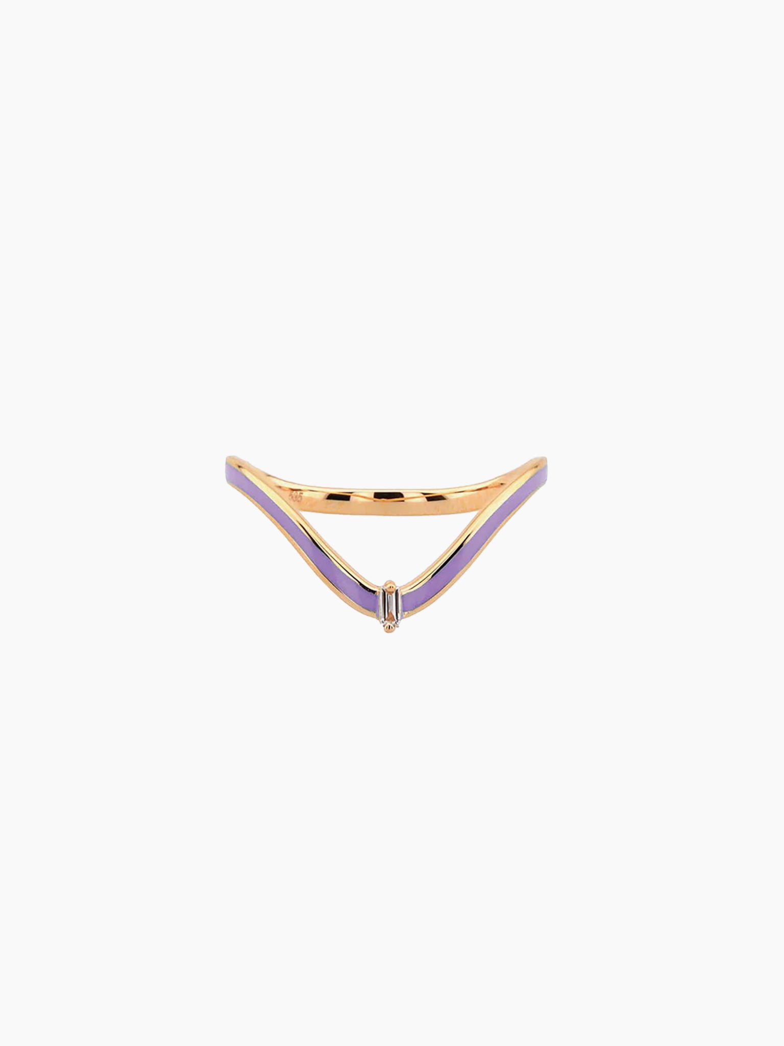 MEVARIS Stella Baguette Ring