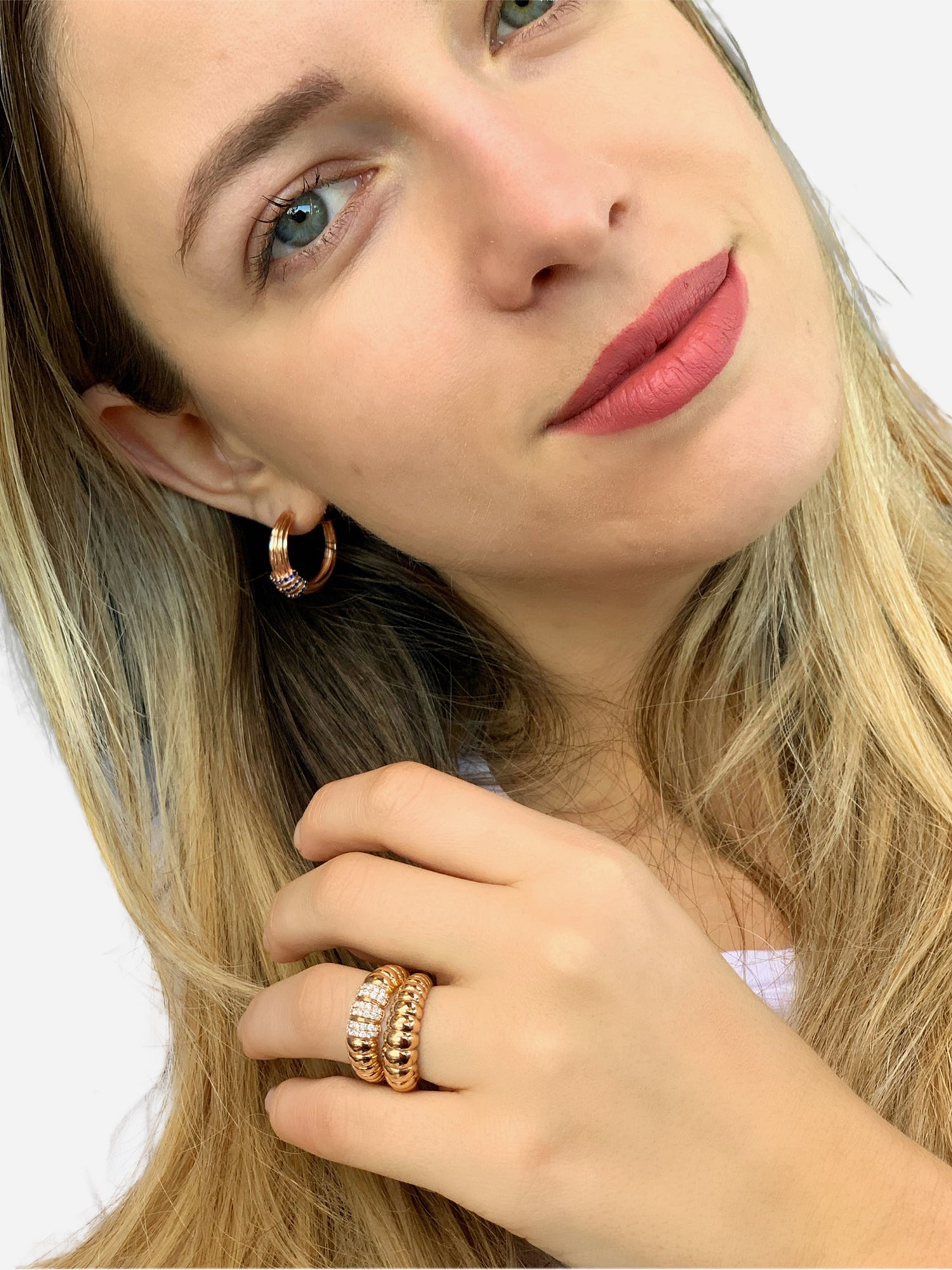 SIM AND ROZ Diamond Morphose Ring