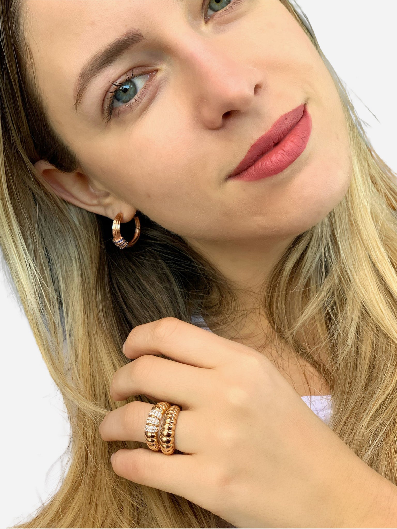 SIM AND ROZ Diamond Morphose Ring