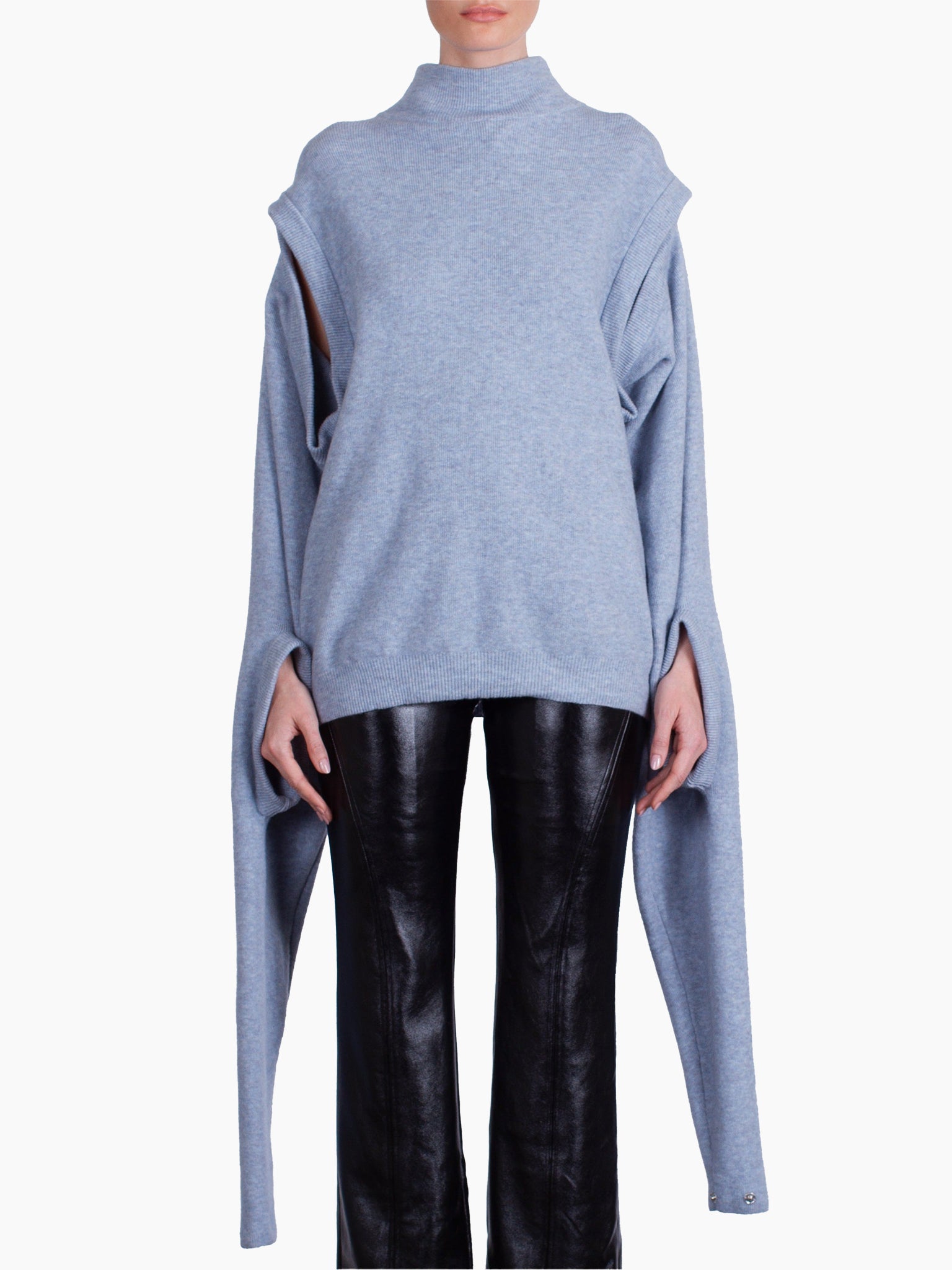 BOYAROVSKAYA Claire Loop Long Sleeved Sweater