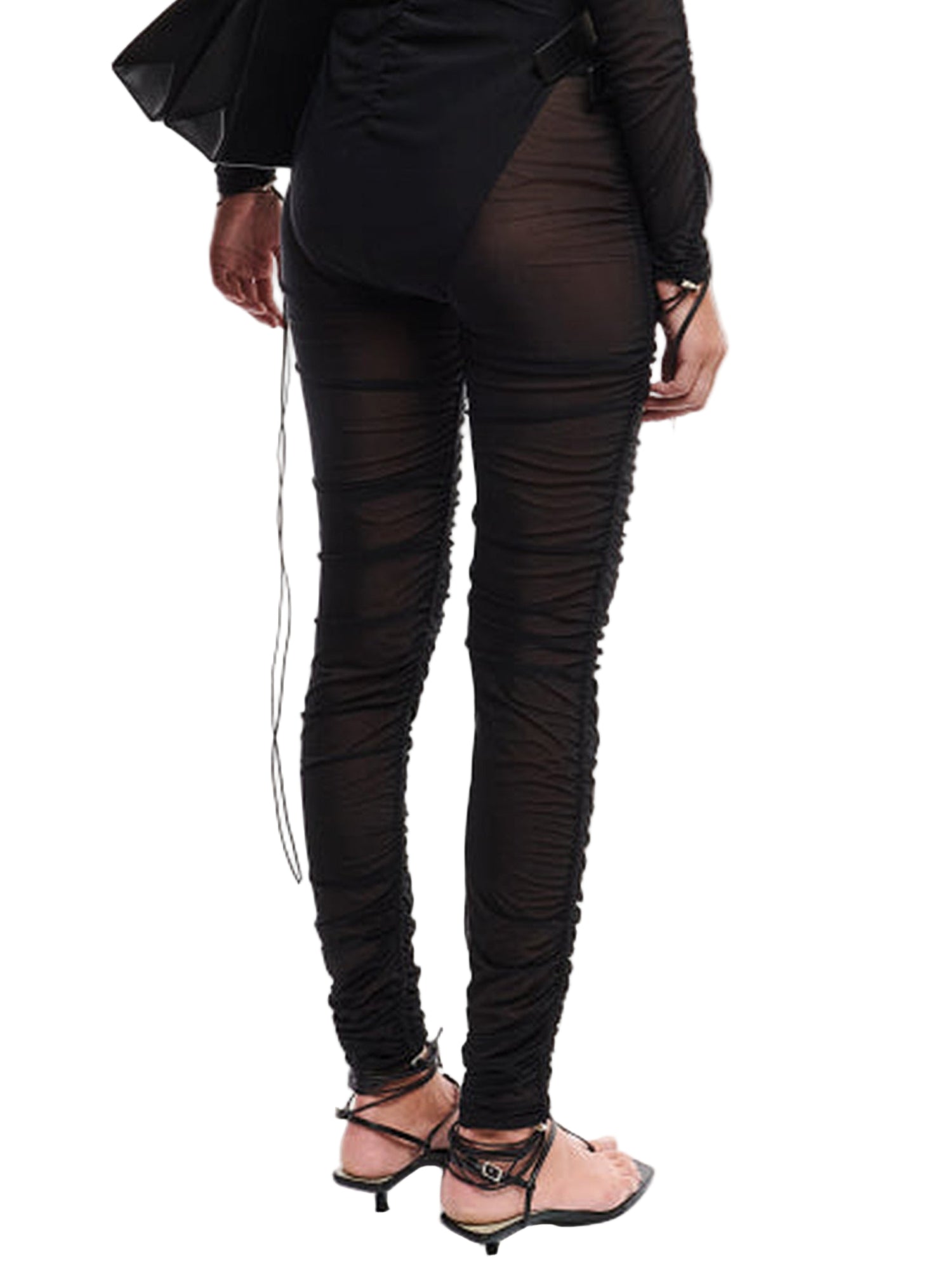 BOYAROVSKAYA Gathered Mesh Legging