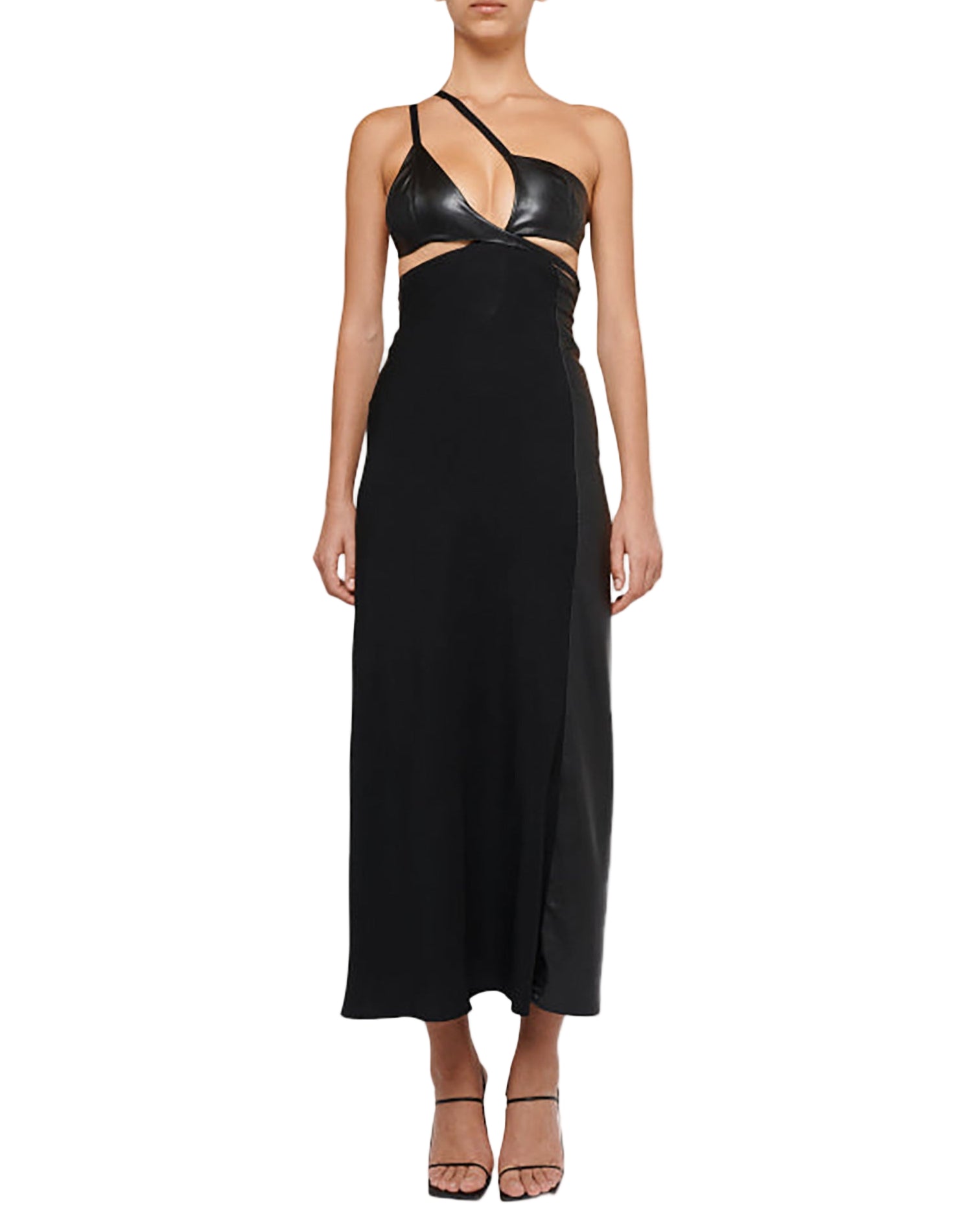 BOYAROVSKAYA Long Asymmetric Dress