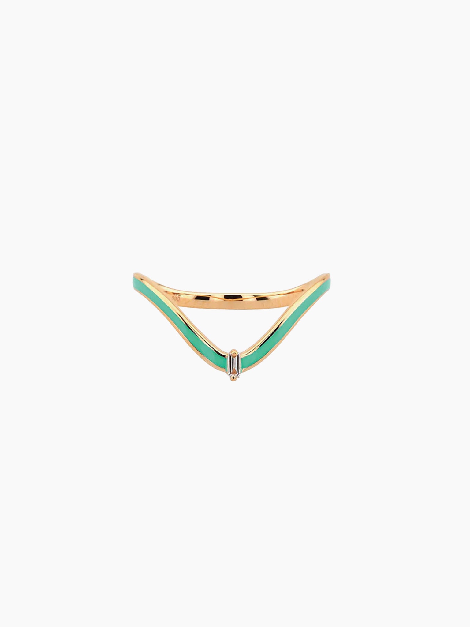 MEVARIS Stella Baguette Ring