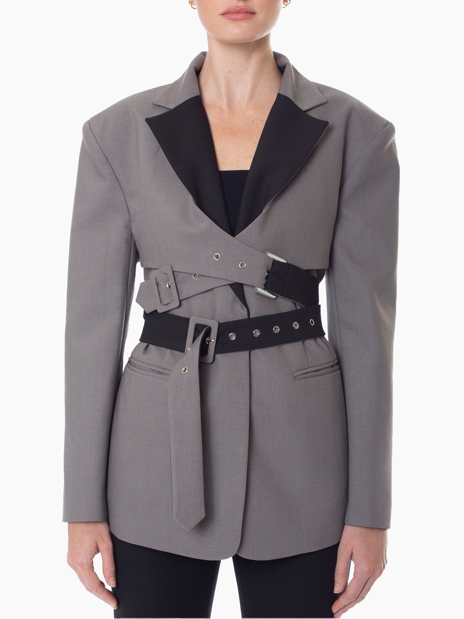 AOTC Double Belted Blazer