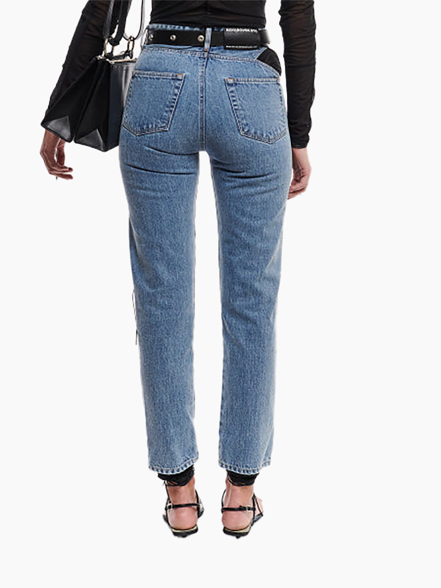 BOYAROVSKAYA Cut Out Waist Jean