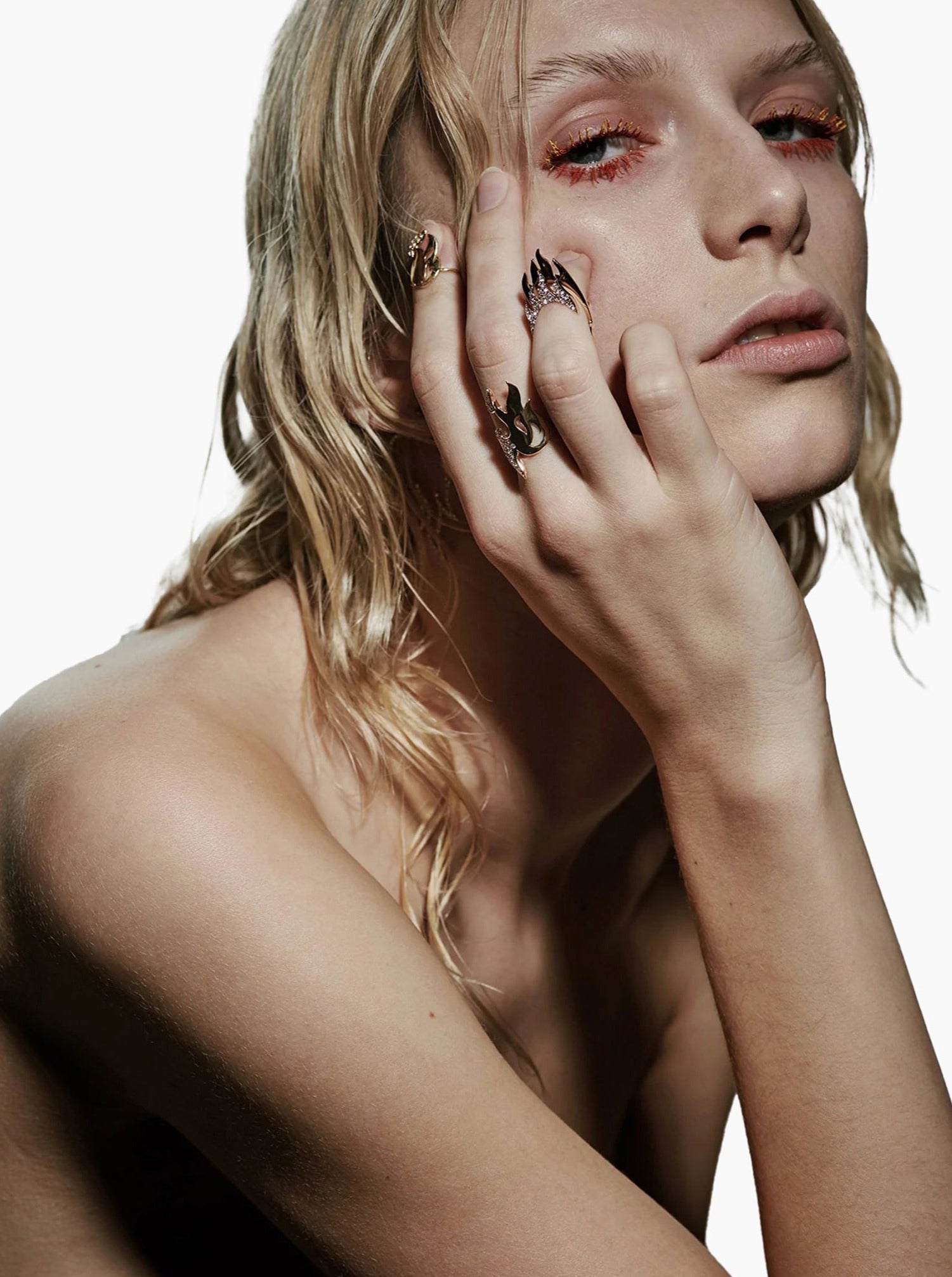 FILLES A PAPA The Mars Flame Nail Ring