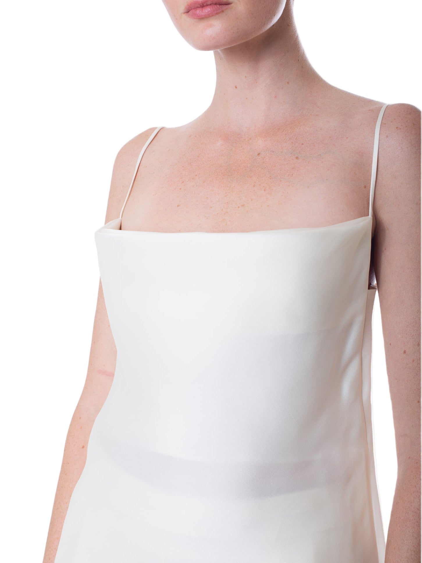 GIA STUDIOS Cowl Neck Vietnamese Silk Camisole