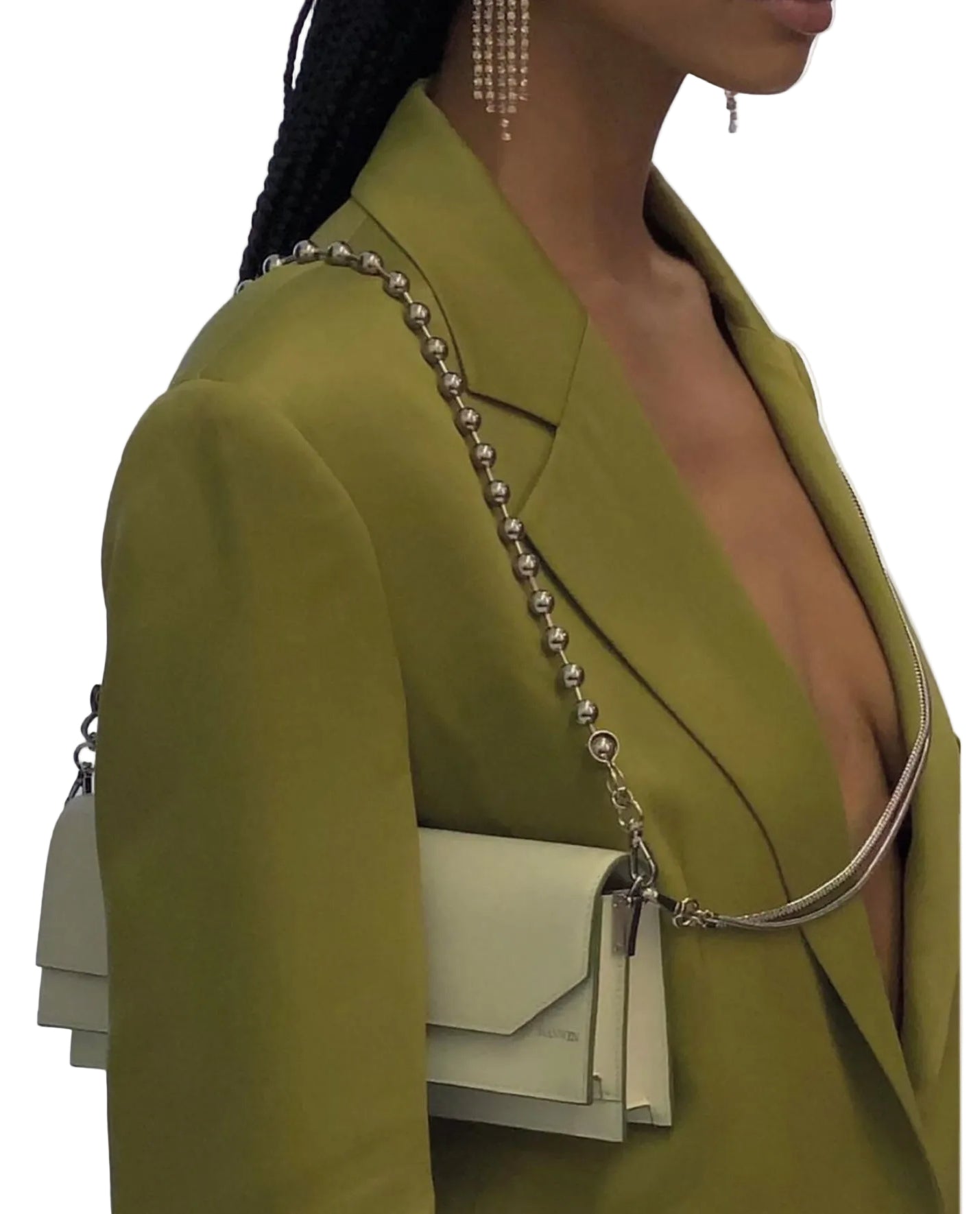 HAN WEN STUDIO Naomi Calfskin Slim Bag