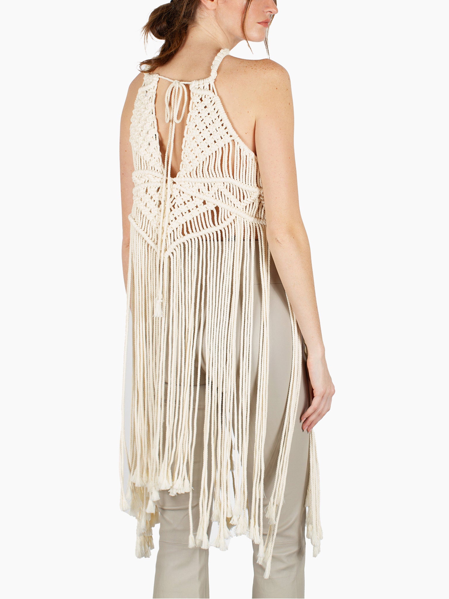 SONIA CARRASCO Macrame Top