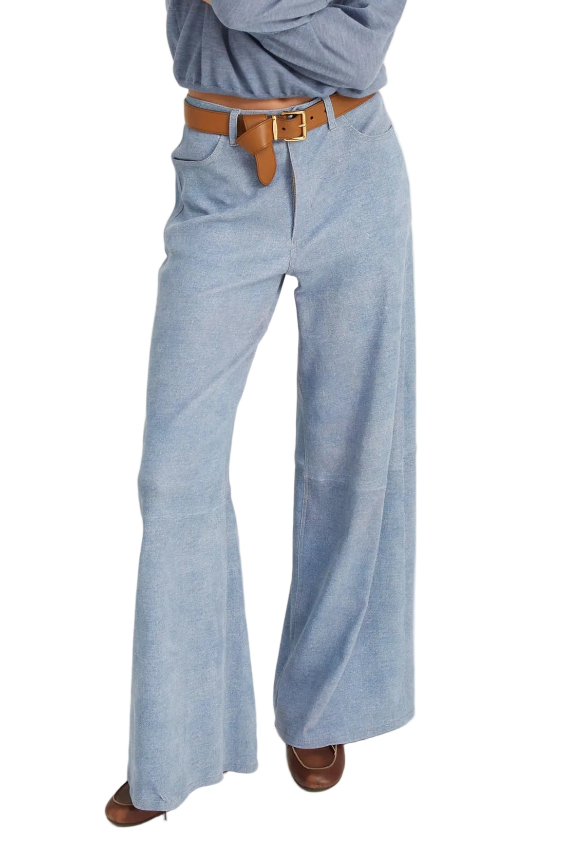 SPRWMN 5 Pocket Wide Leg