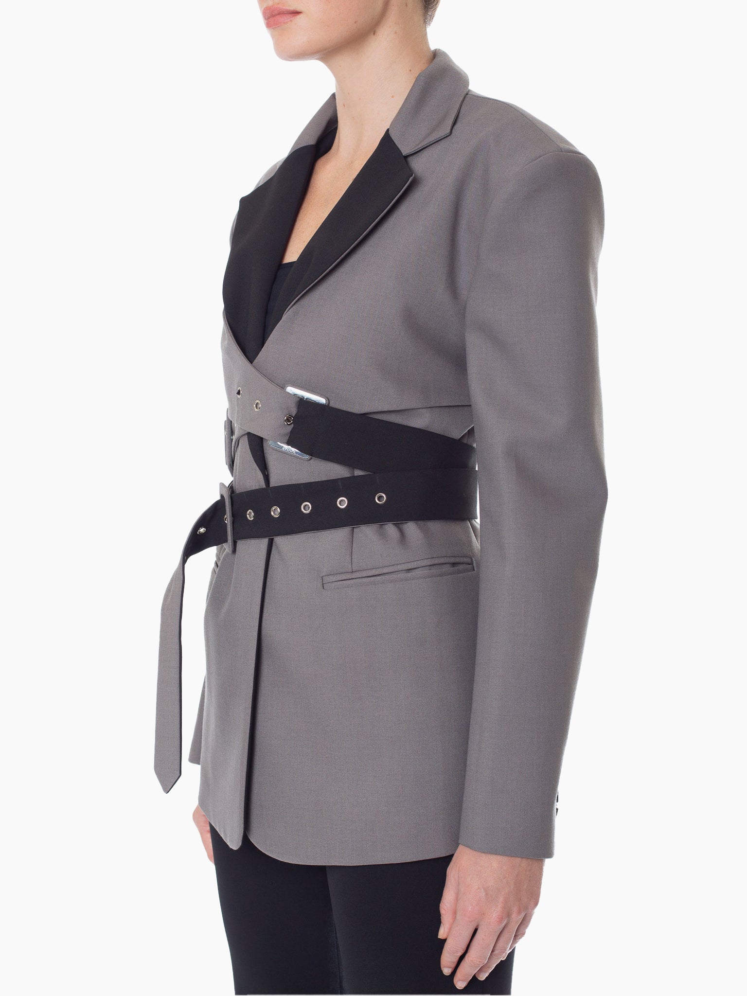 AOTC Double Belted Blazer