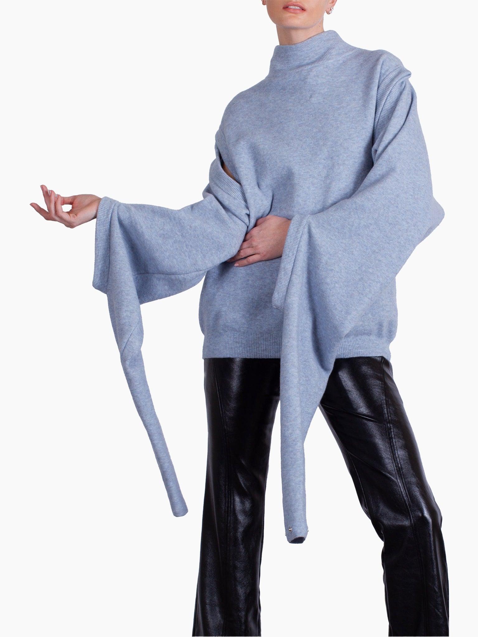 BOYAROVSKAYA Claire Loop Long Sleeved Sweater