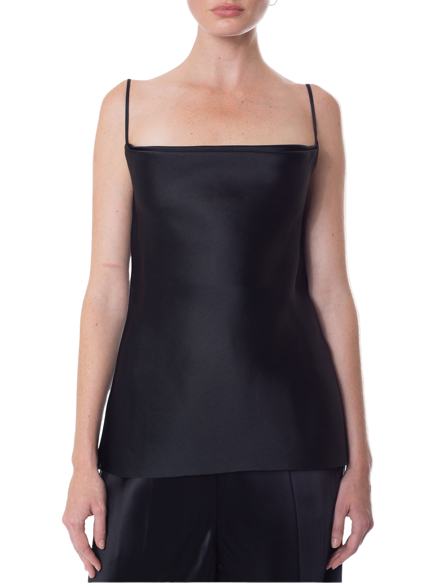 GIA STUDIOS Cowl Neck Vietnamese Silk Camisole