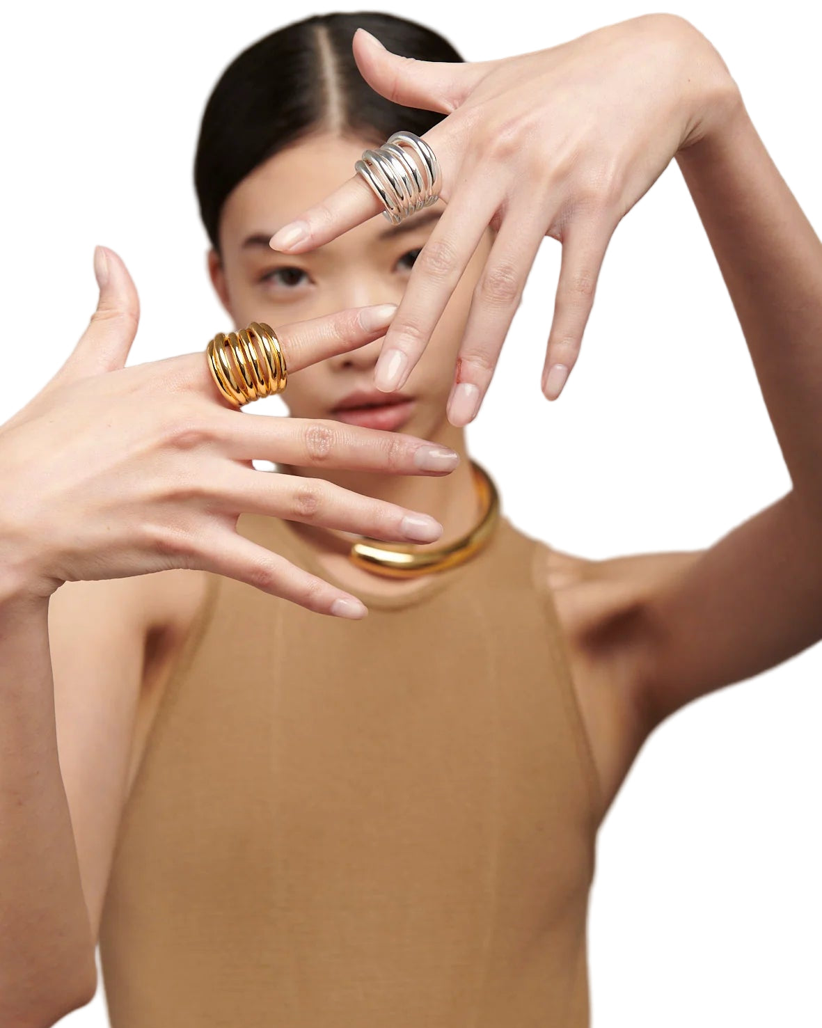 FEDERICA TOSI Ale Ring In Gold