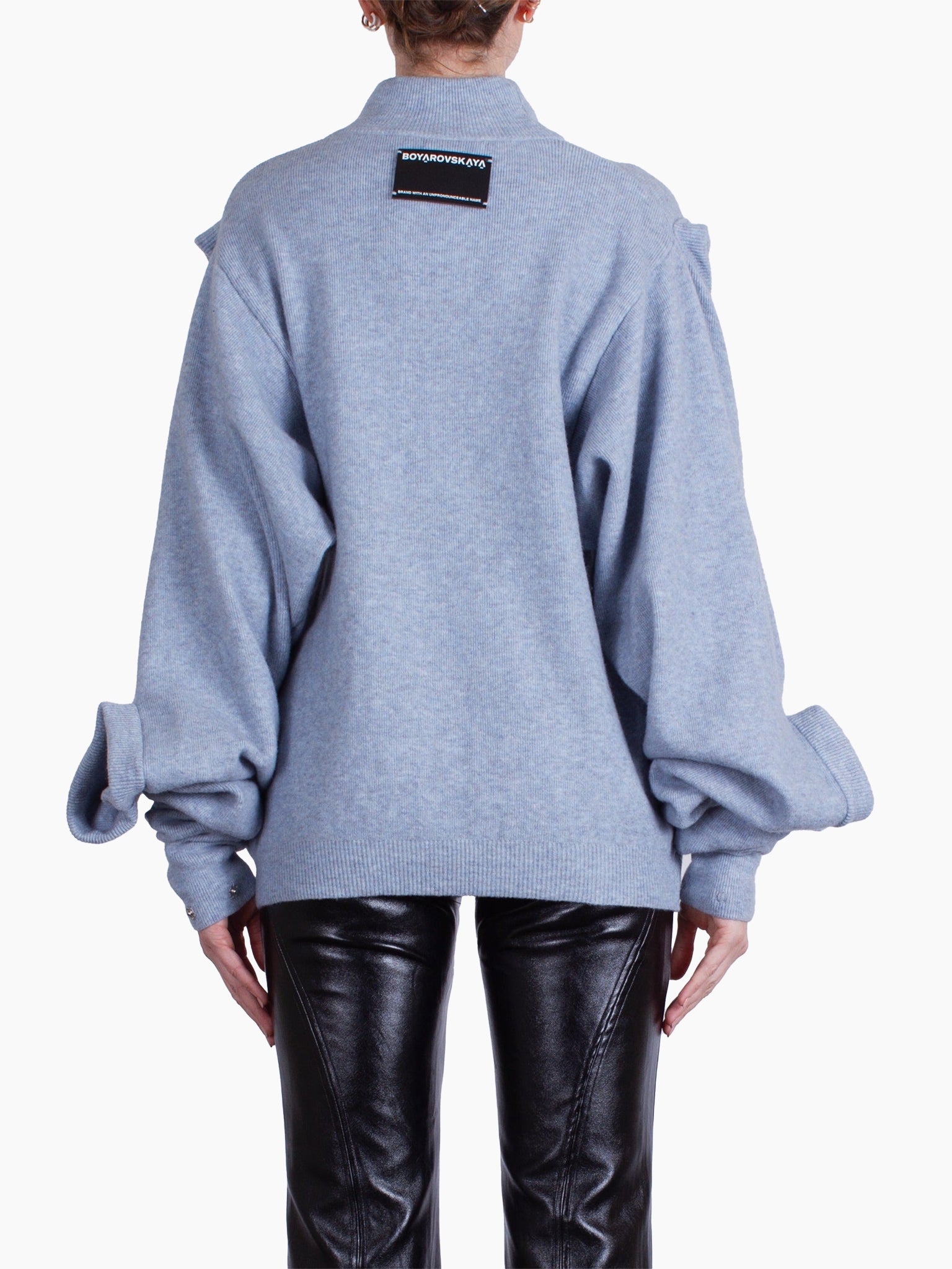 BOYAROVSKAYA Claire Loop Long Sleeved Sweater