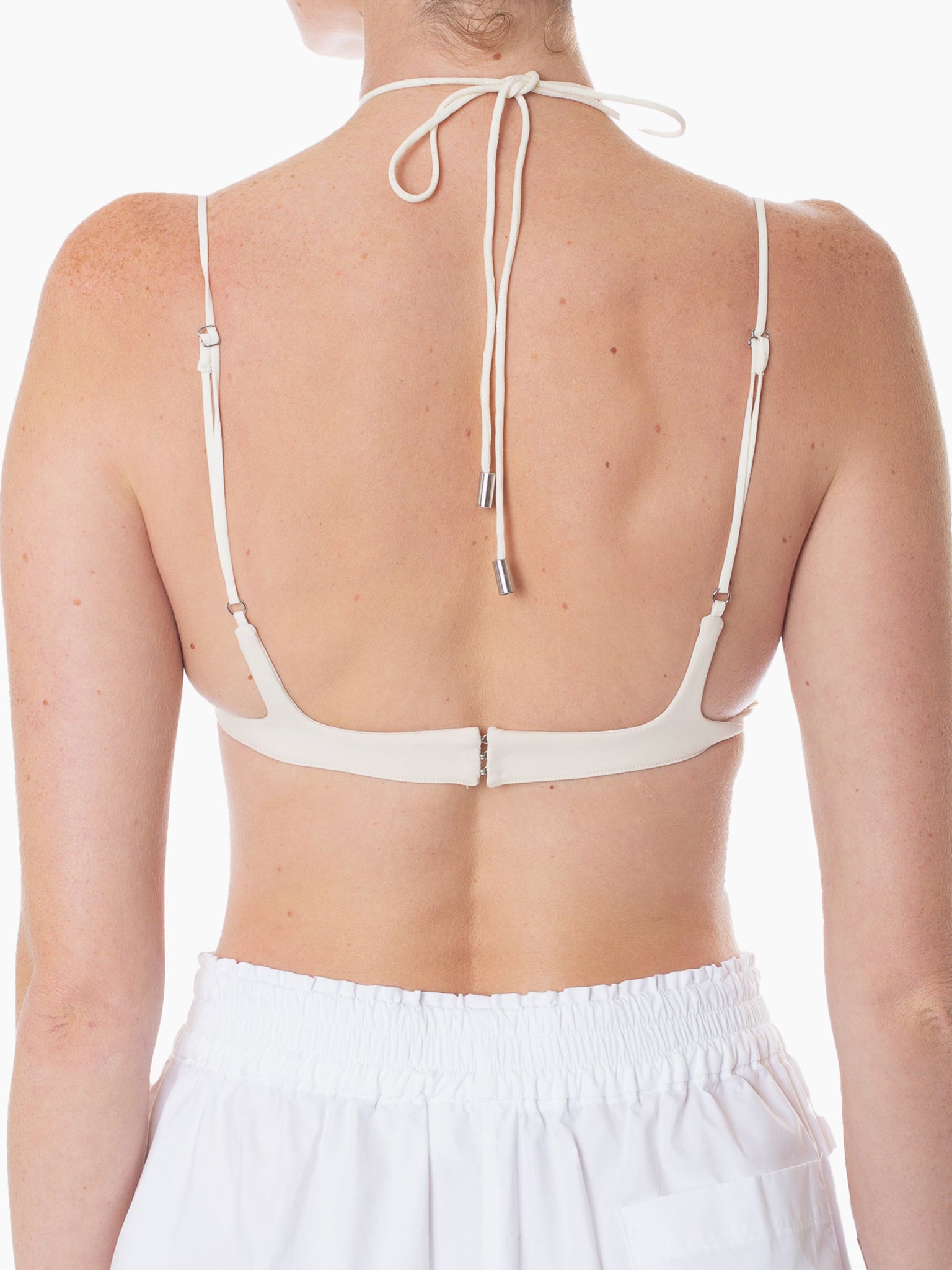 HAN WEN STUDIO Strappy Oval Ring Bra