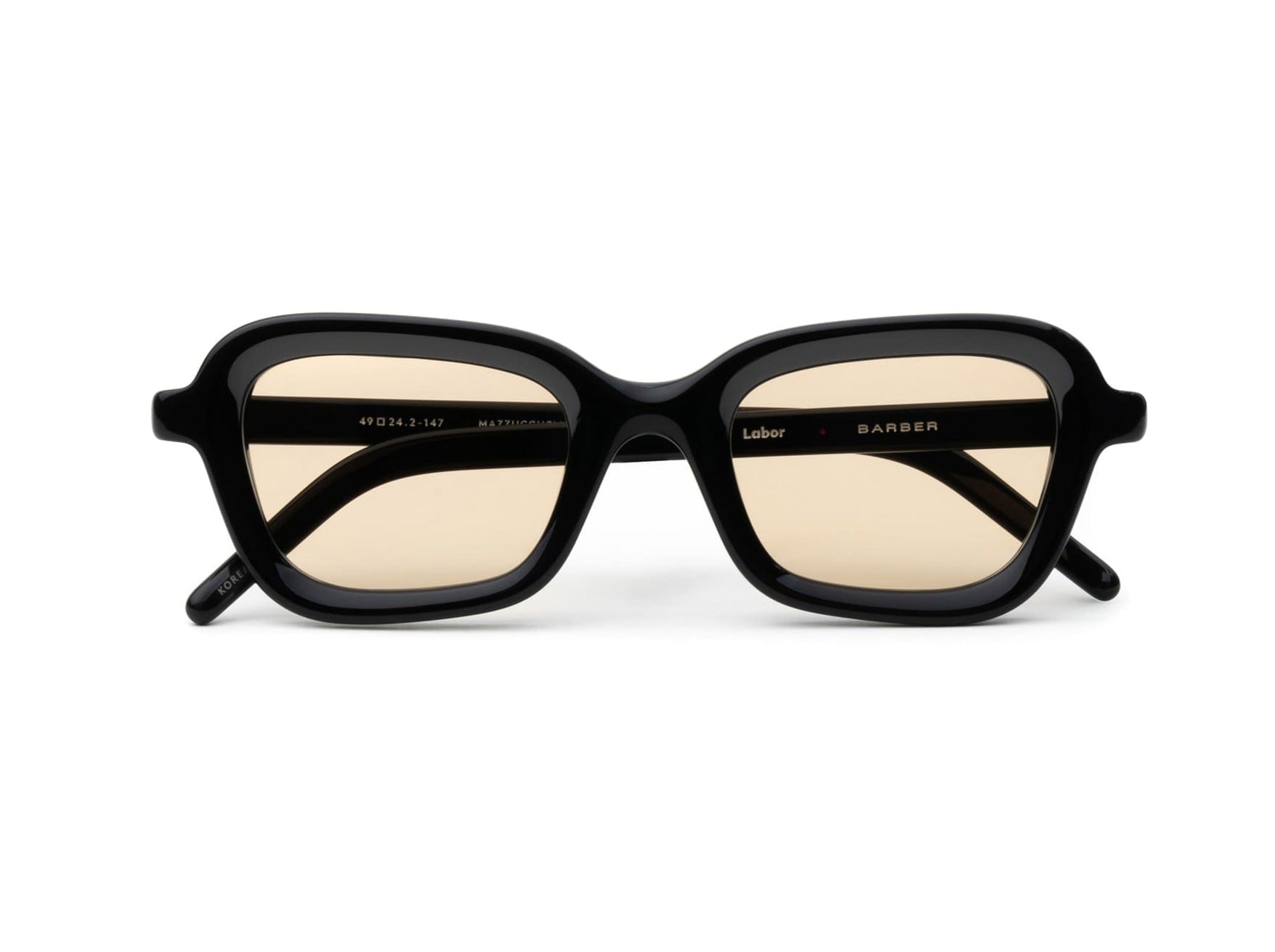LABOR Barber Black and Yellow Sunglass