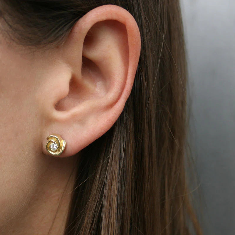 ROSEARK Rosebud Studs, Medium