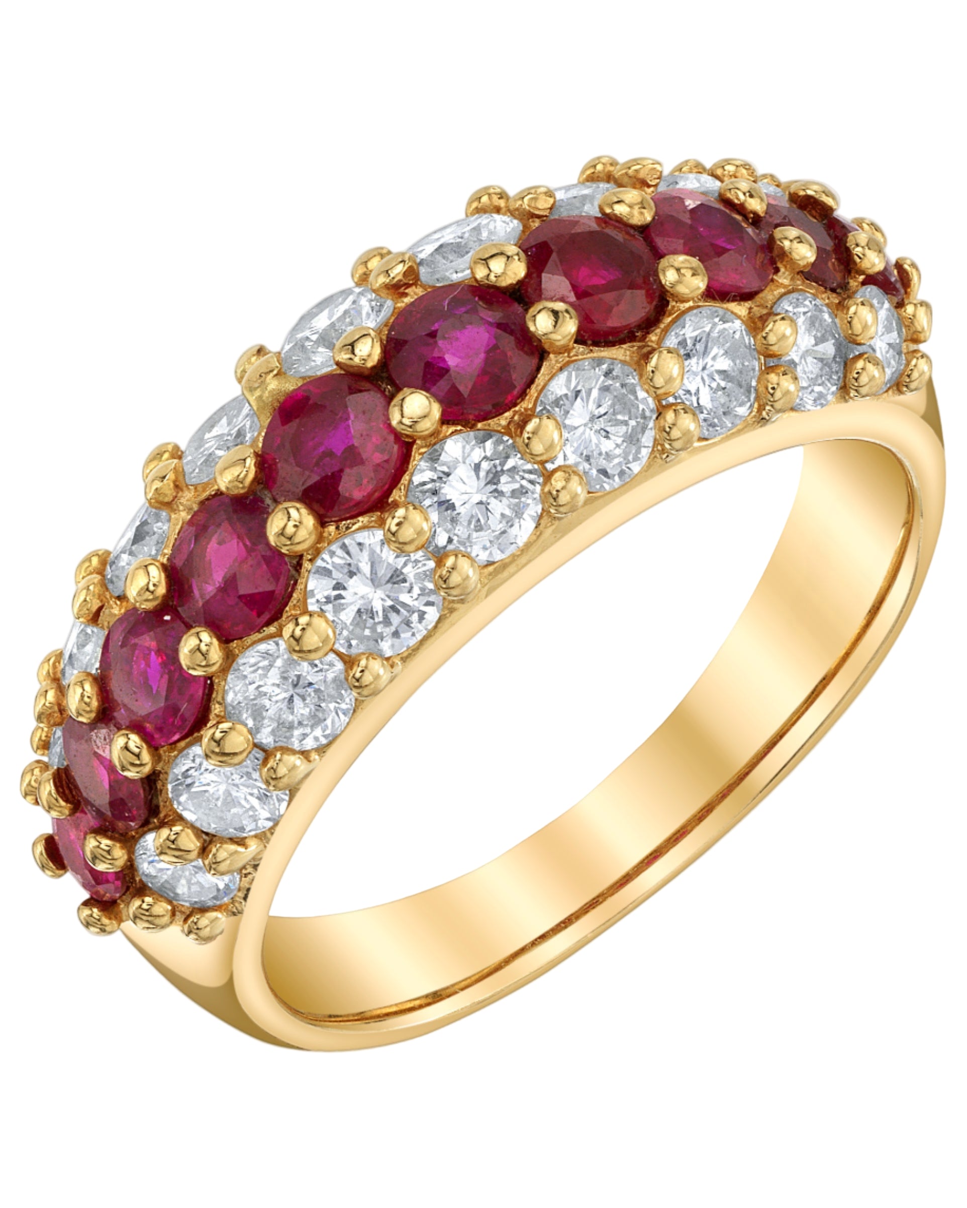 ROSEARK Ruby Diamond Ring