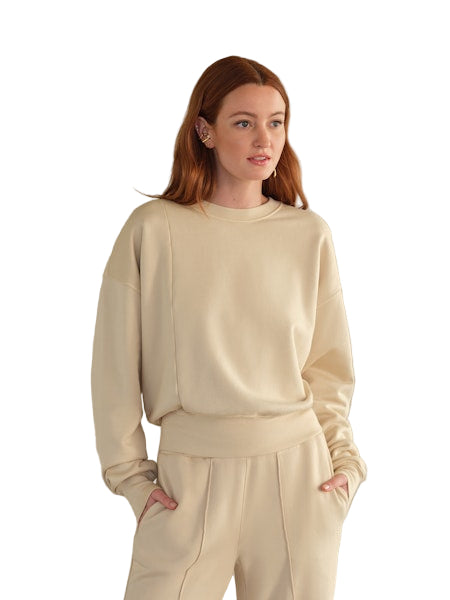 MYLES PRICE LS Crew Belle Top