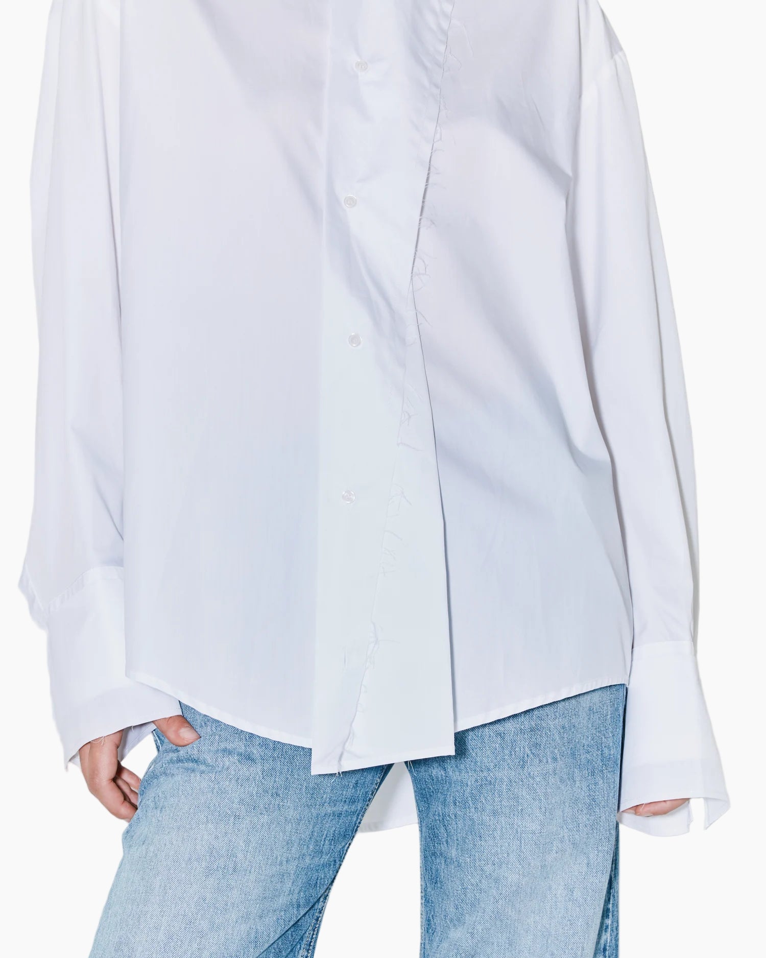 FACON JACMIN Chaim Shirt in White