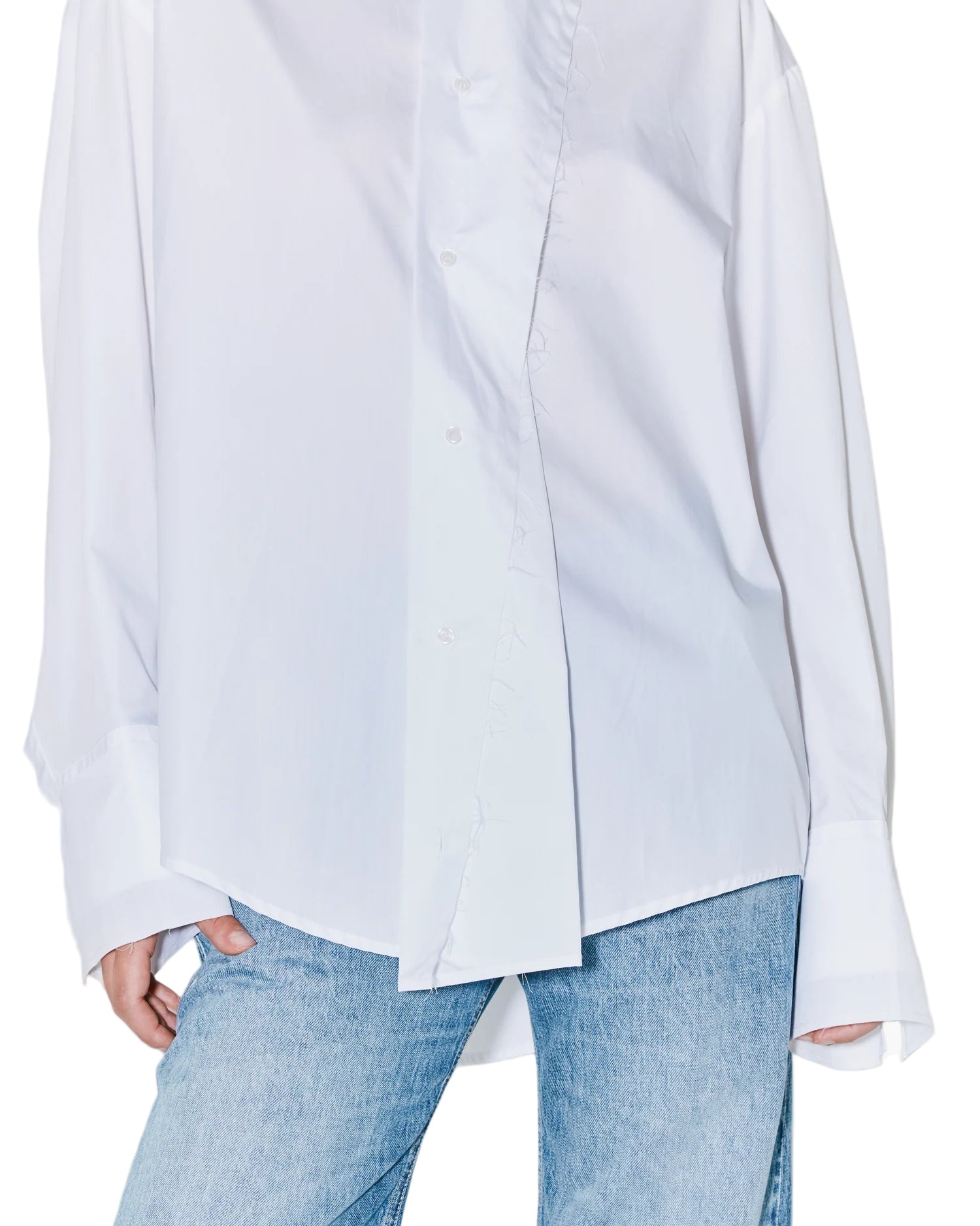 FACON JACMIN Chaim Shirt in White