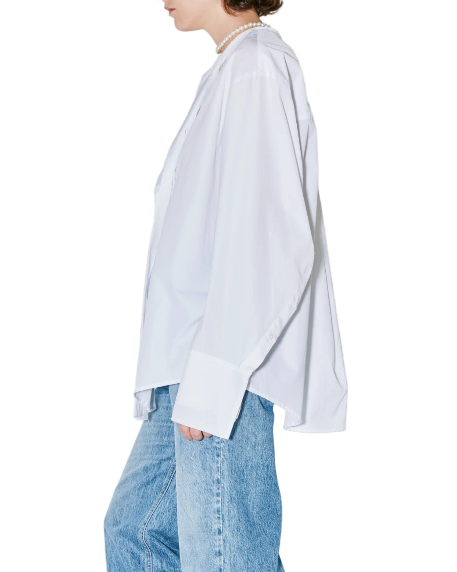 FACON JACMIN Chaim Shirt in White