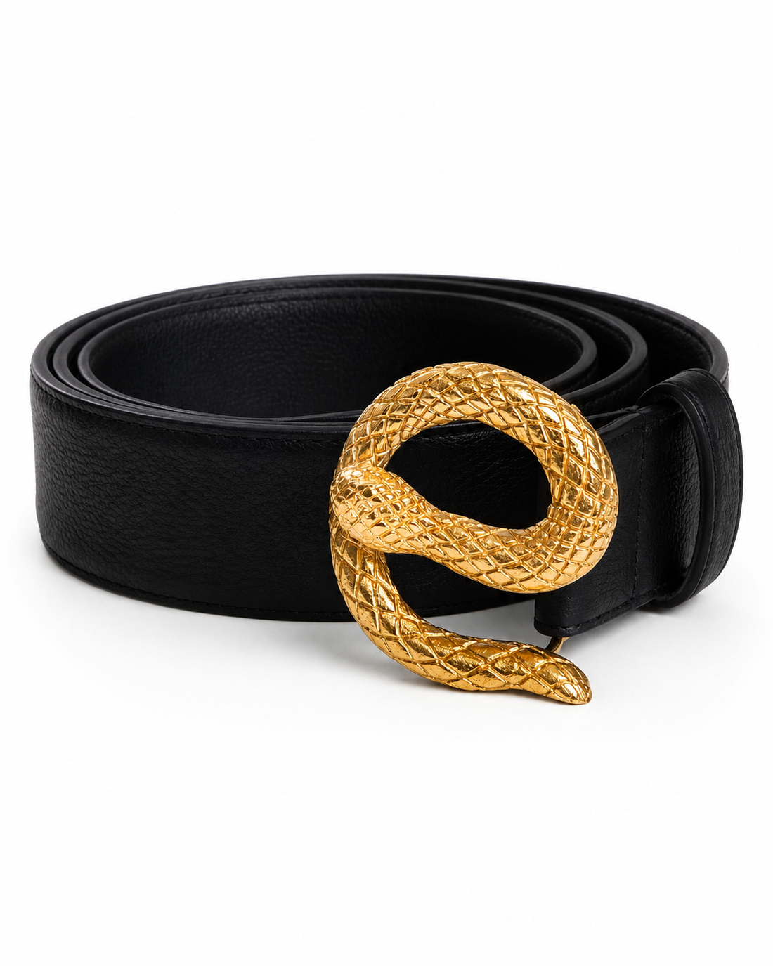 ELSA VALENCIA Valentina Wide Snake Belt