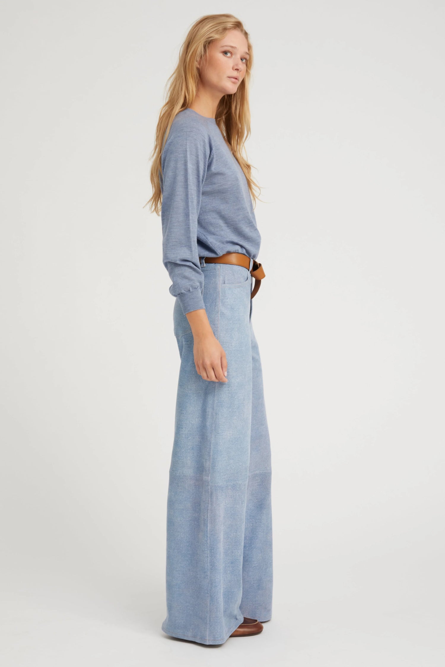 SPRWMN 5 Pocket Wide Leg