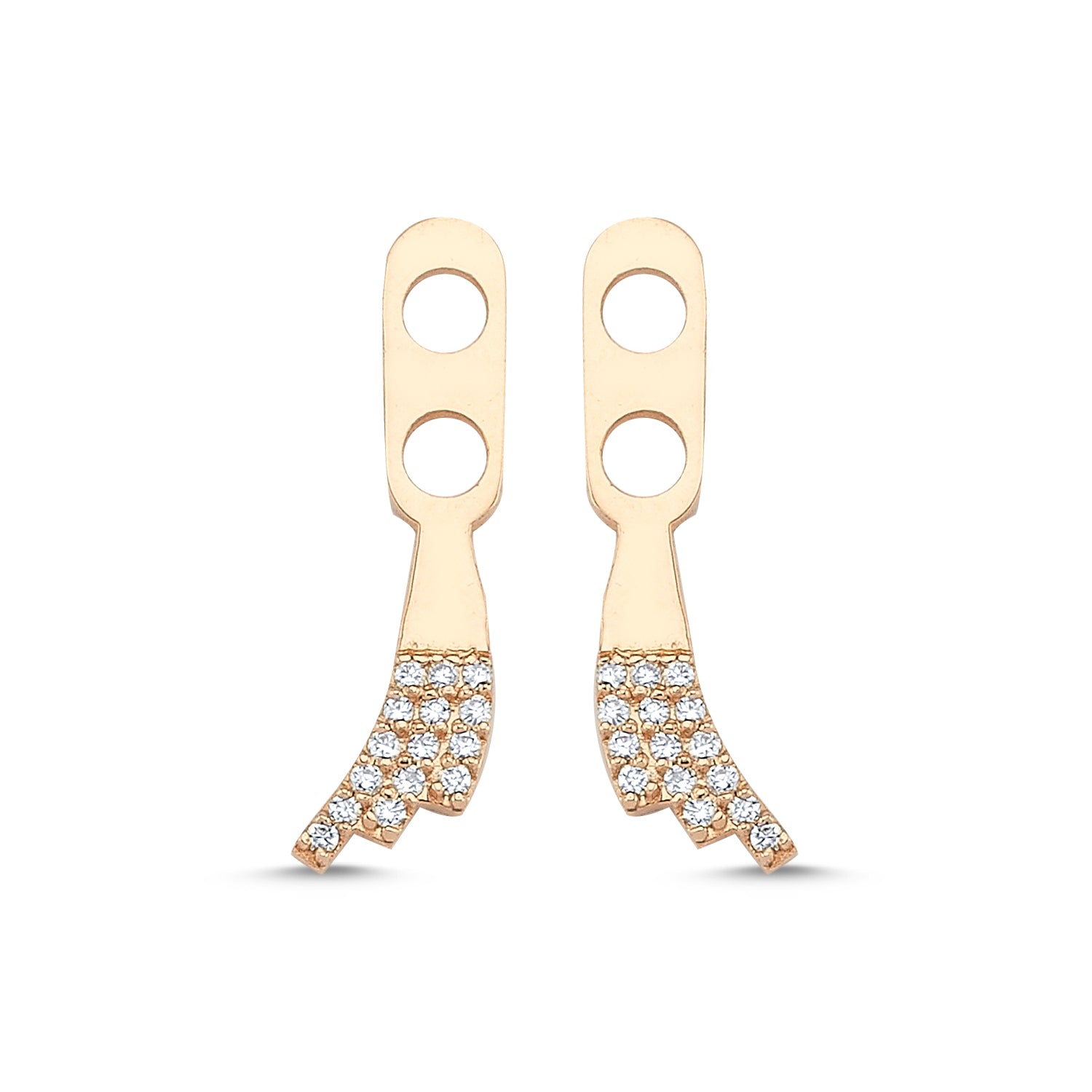 ECCE Star Diamond Earring & Nort Star Back