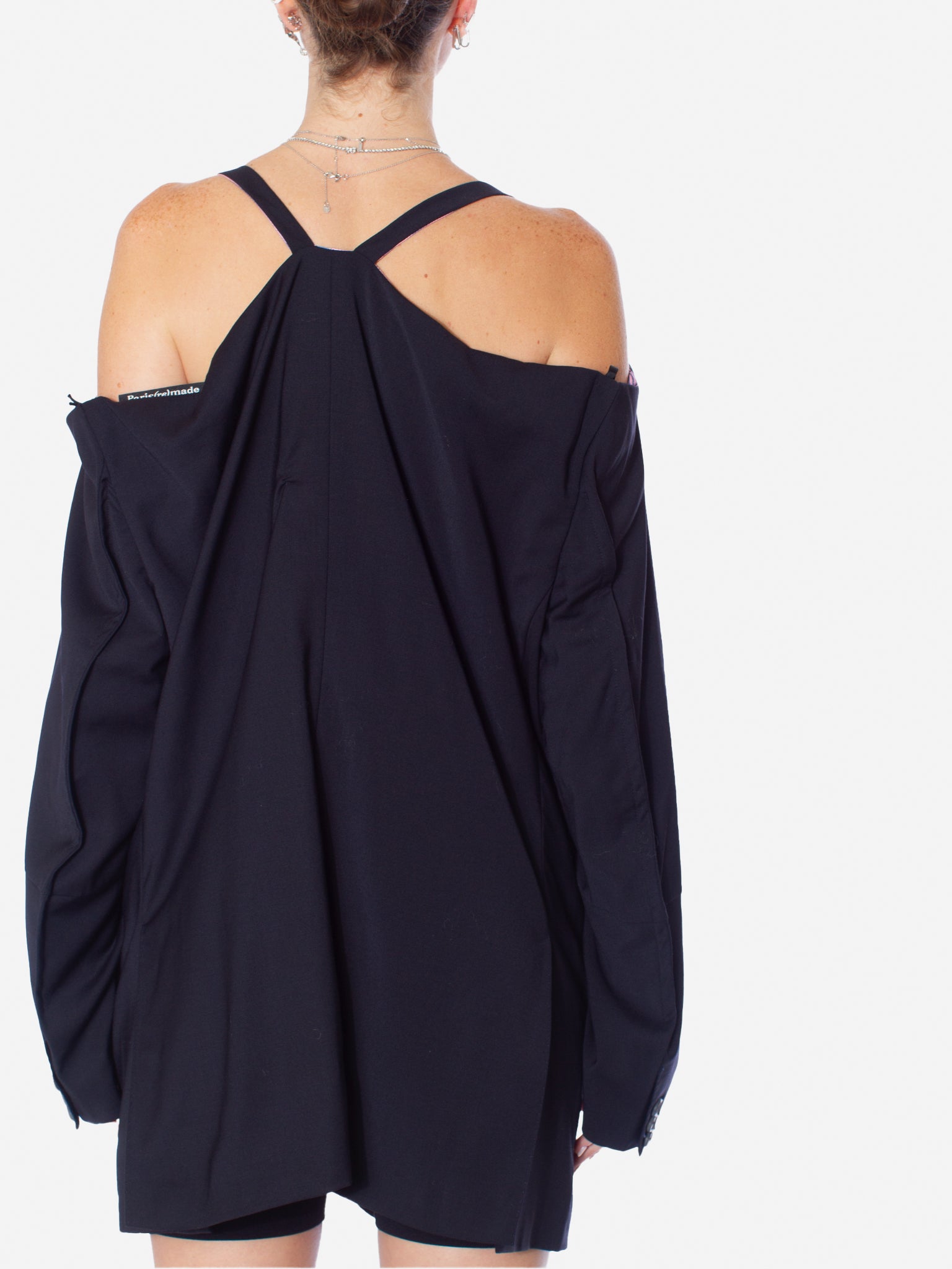 1/OFF PARIS Cut Off Shoulder Vintage Blazer