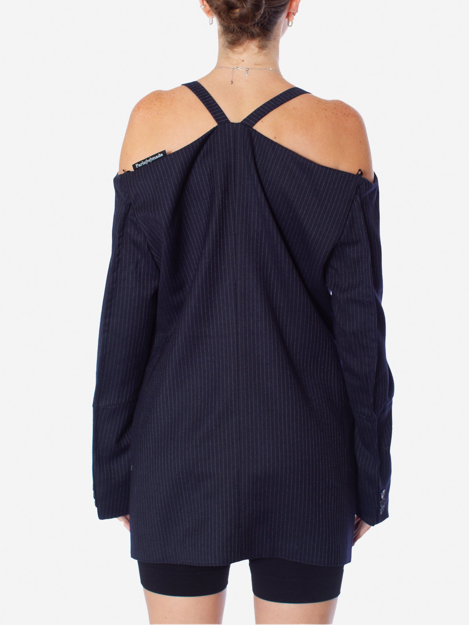 1/OFF PARIS Cut Off Shoulder Vintage Blazer