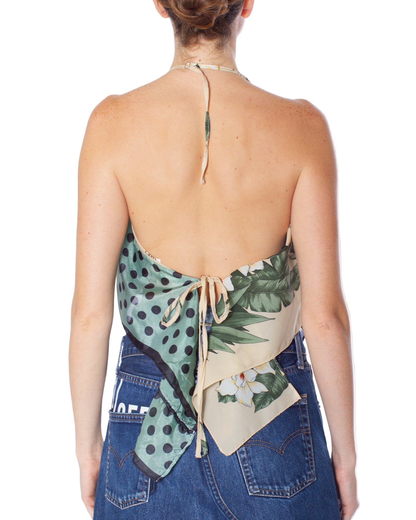 1/OFF PARIS Top Scarf Backless